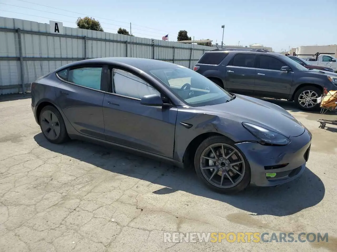 4 fotografías del automóvil dañado 5YJ3E1EA7PF419285 TESLA MODEL 3 2023