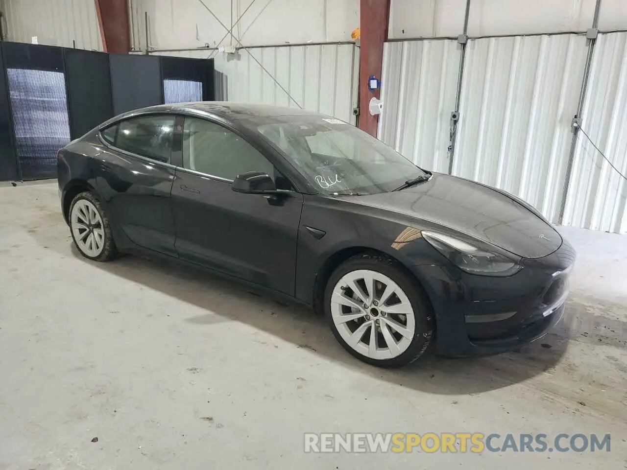 4 fotografías del automóvil dañado 5YJ3E1EA7PF430125 TESLA MODEL 3 2023