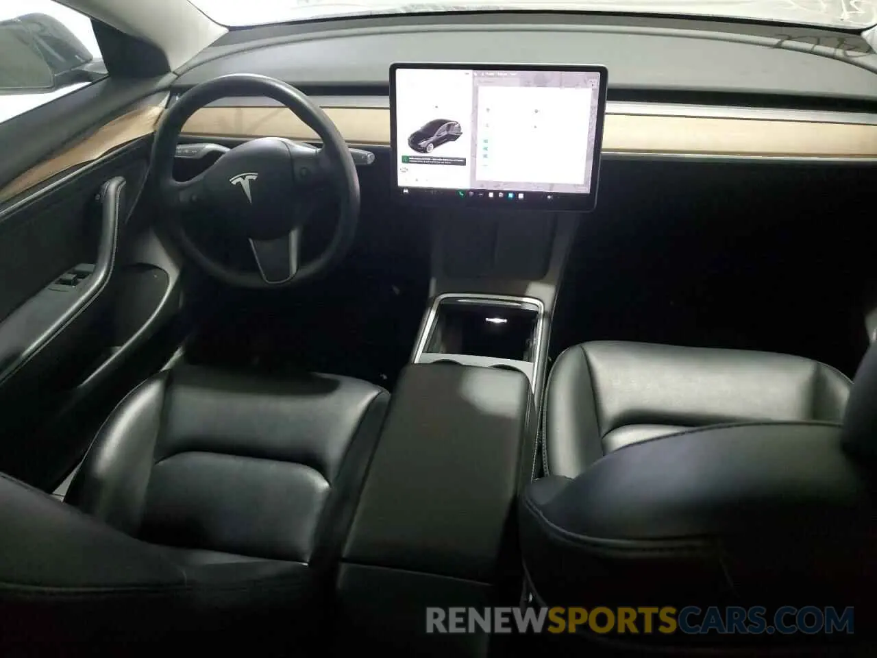 8 fotografías del automóvil dañado 5YJ3E1EA7PF430125 TESLA MODEL 3 2023