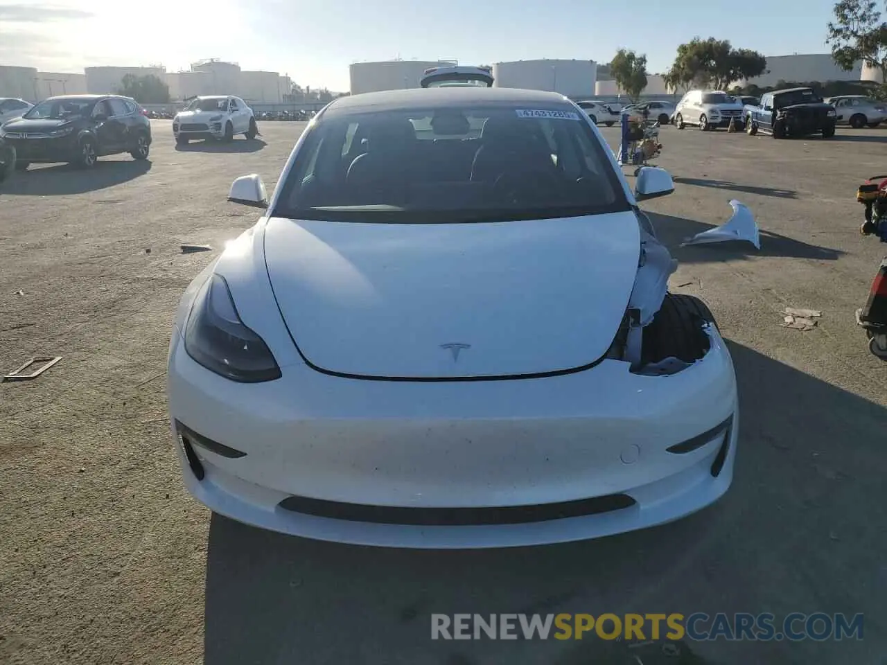 5 fotografías del automóvil dañado 5YJ3E1EA7PF434482 TESLA MODEL 3 2023