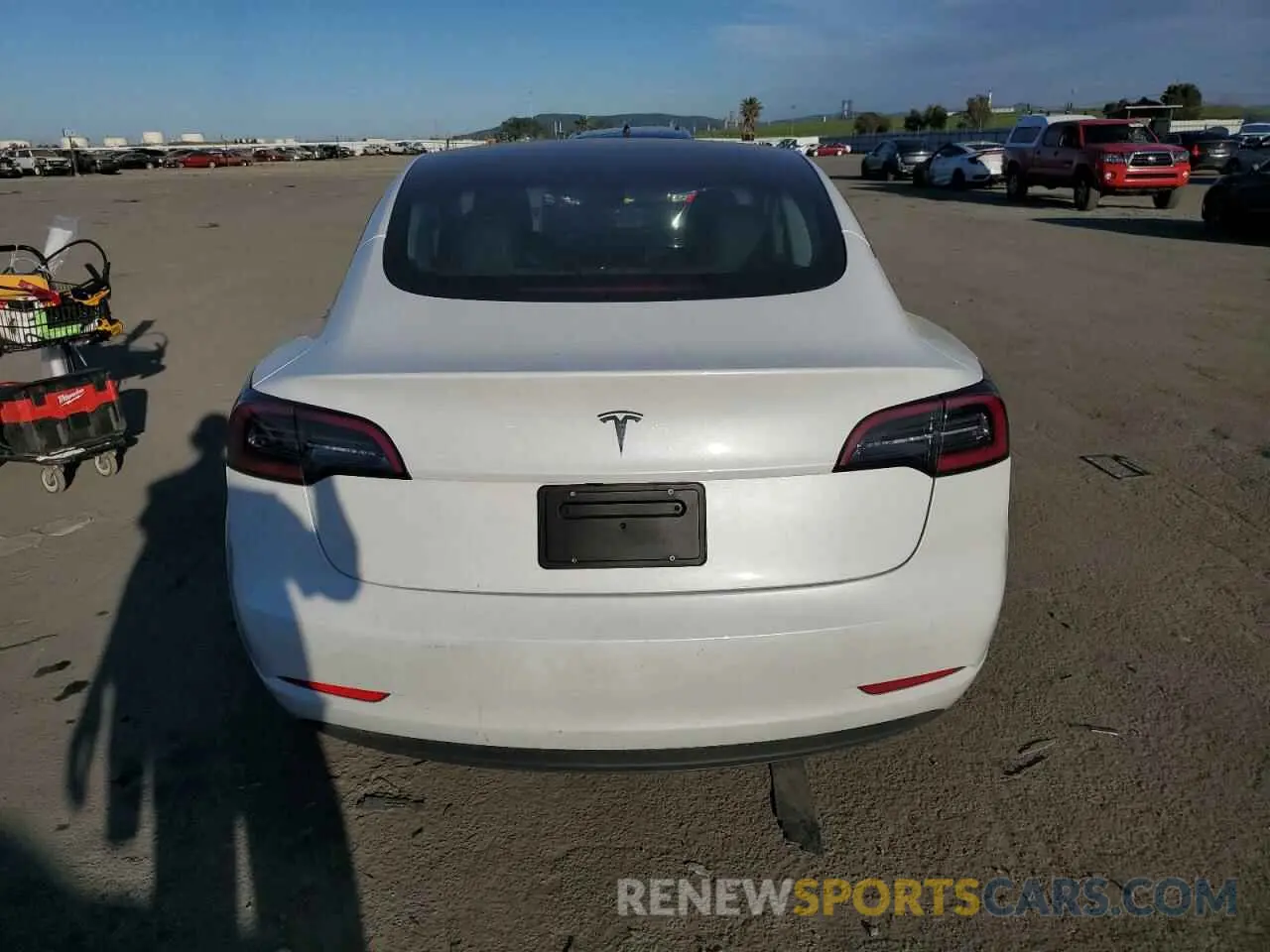 6 fotografías del automóvil dañado 5YJ3E1EA7PF434482 TESLA MODEL 3 2023
