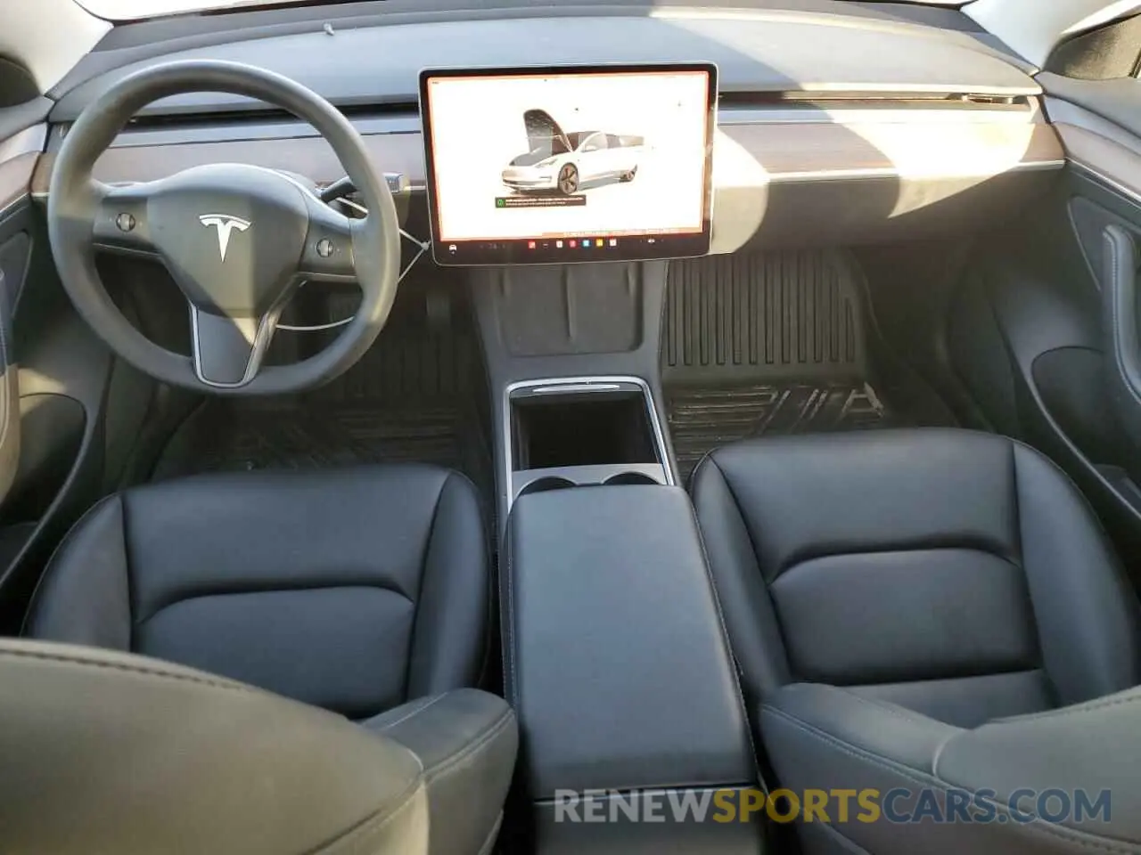 8 fotografías del automóvil dañado 5YJ3E1EA7PF434482 TESLA MODEL 3 2023
