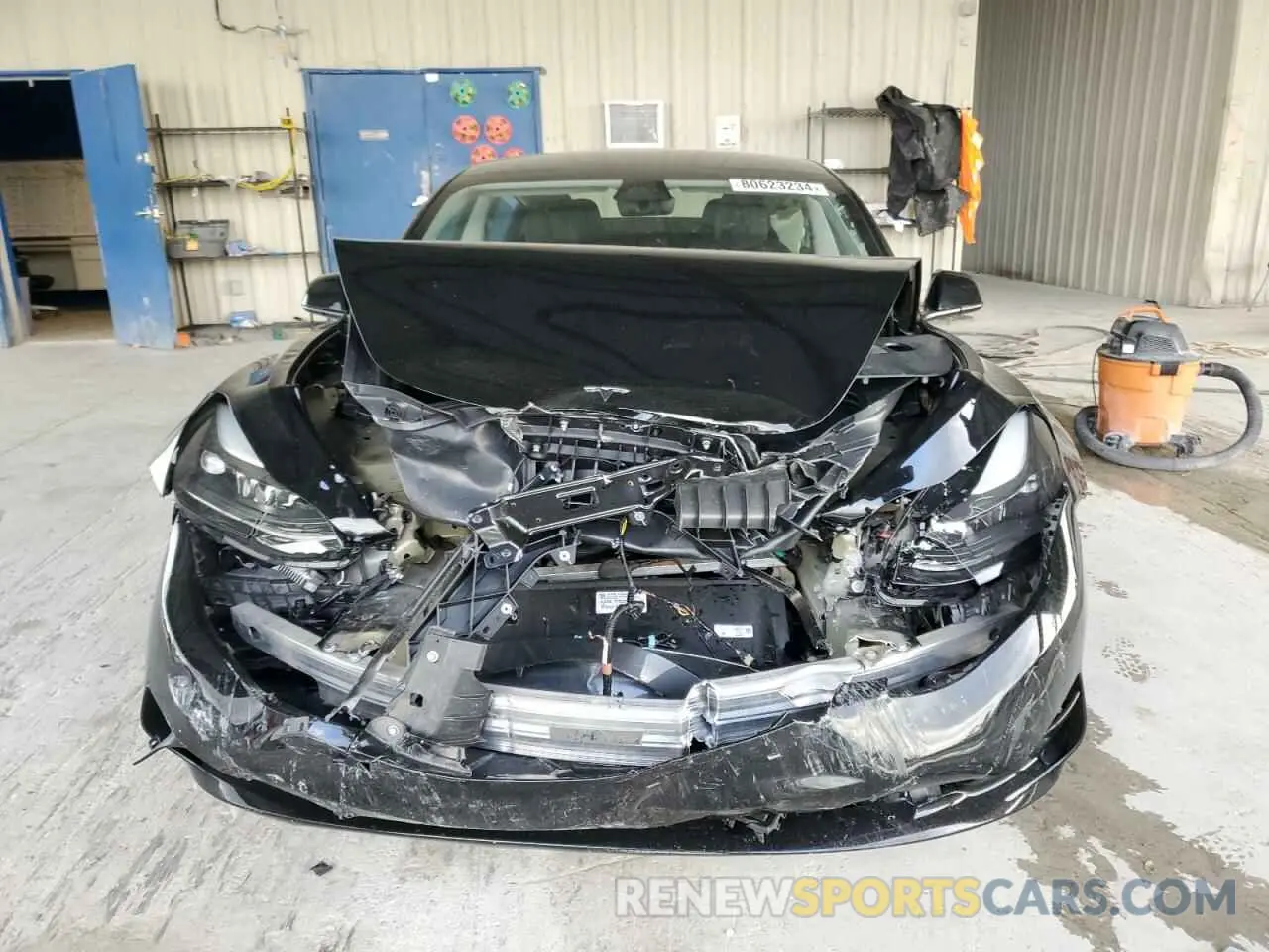 5 fotografías del automóvil dañado 5YJ3E1EA7PF436653 TESLA MODEL 3 2023