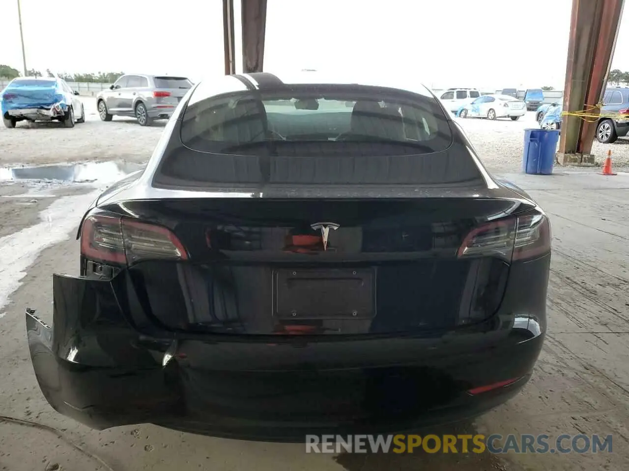 6 fotografías del automóvil dañado 5YJ3E1EA7PF436653 TESLA MODEL 3 2023