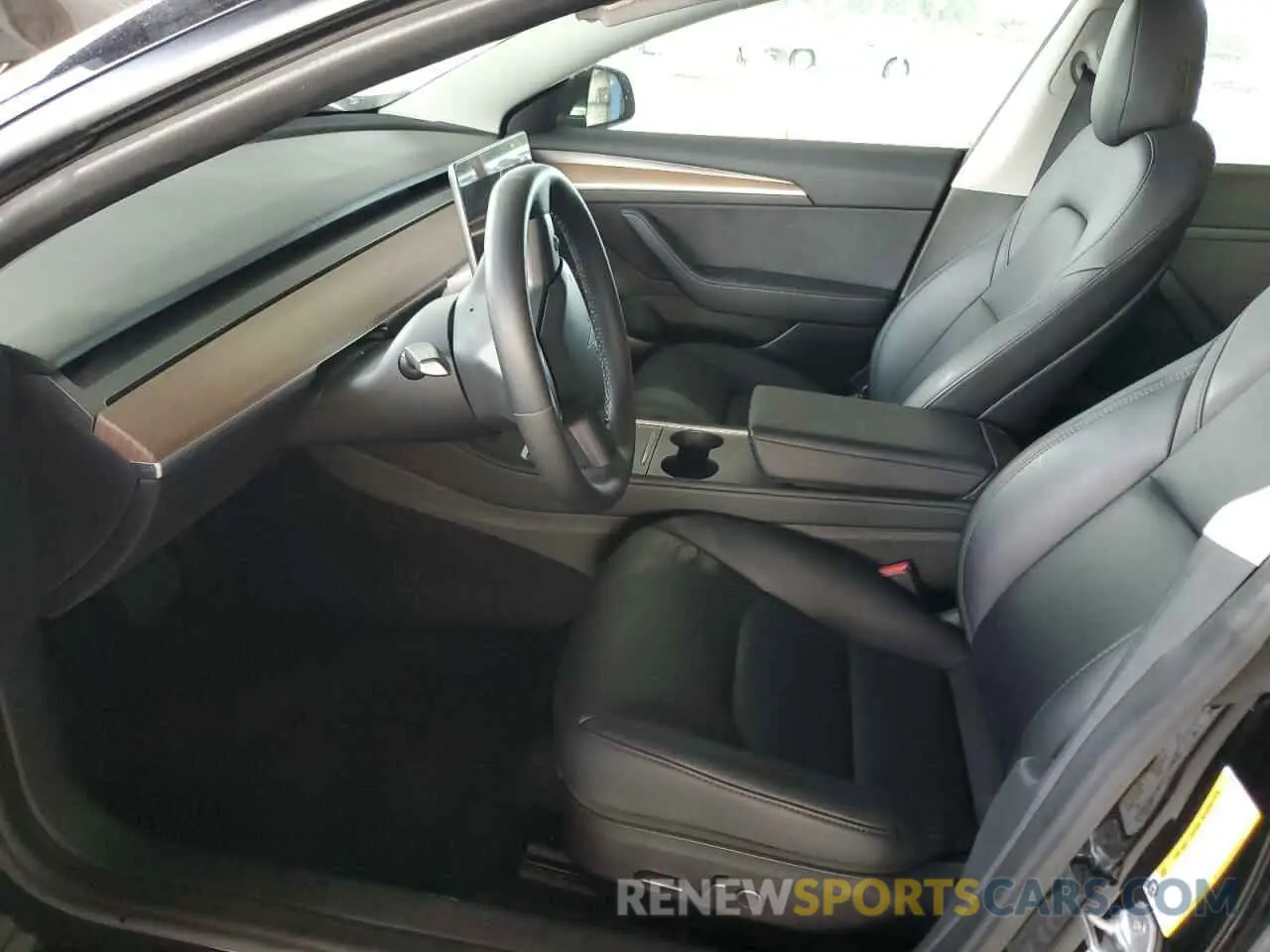 7 fotografías del automóvil dañado 5YJ3E1EA7PF436653 TESLA MODEL 3 2023