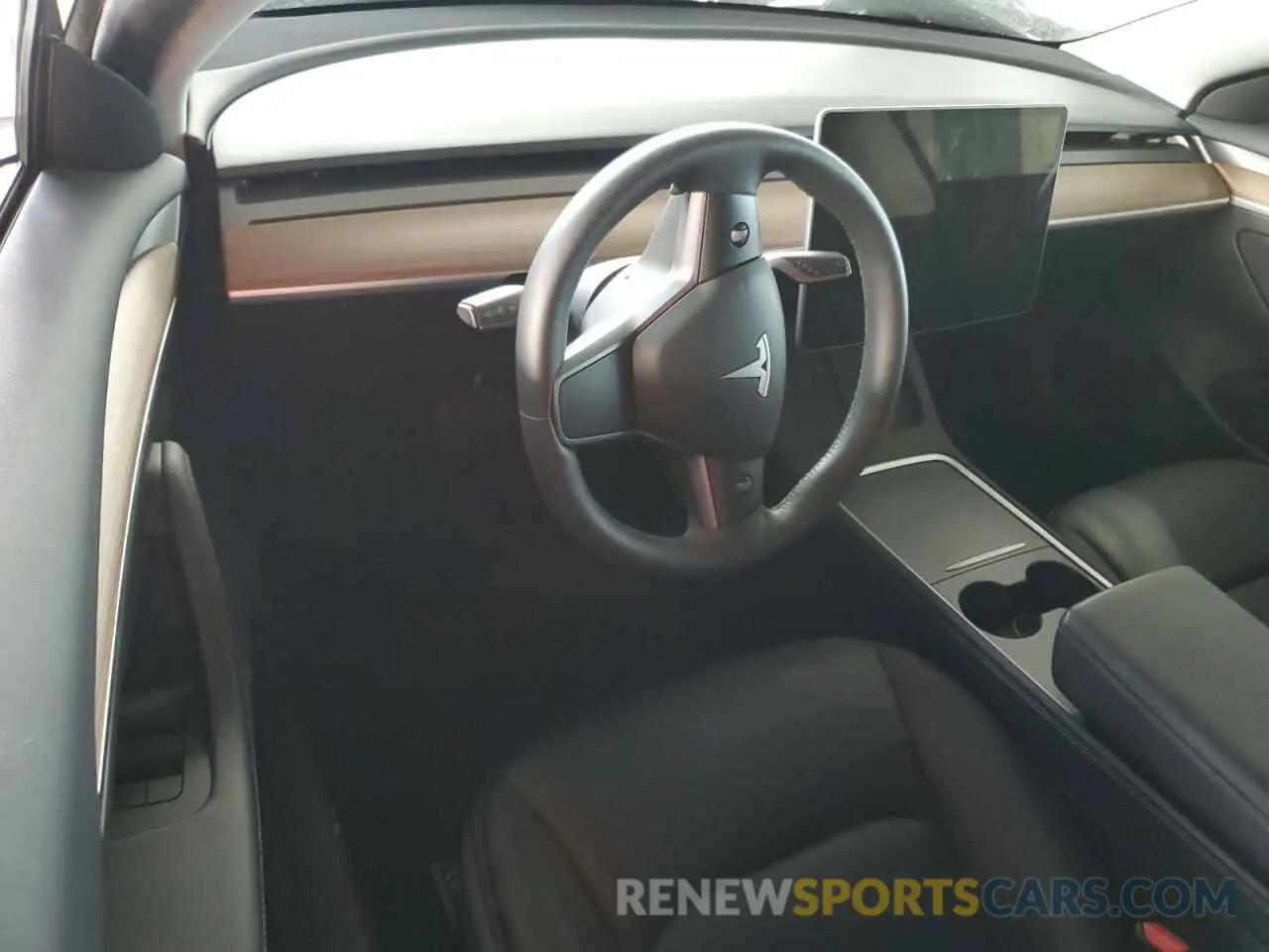 8 fotografías del automóvil dañado 5YJ3E1EA7PF436653 TESLA MODEL 3 2023