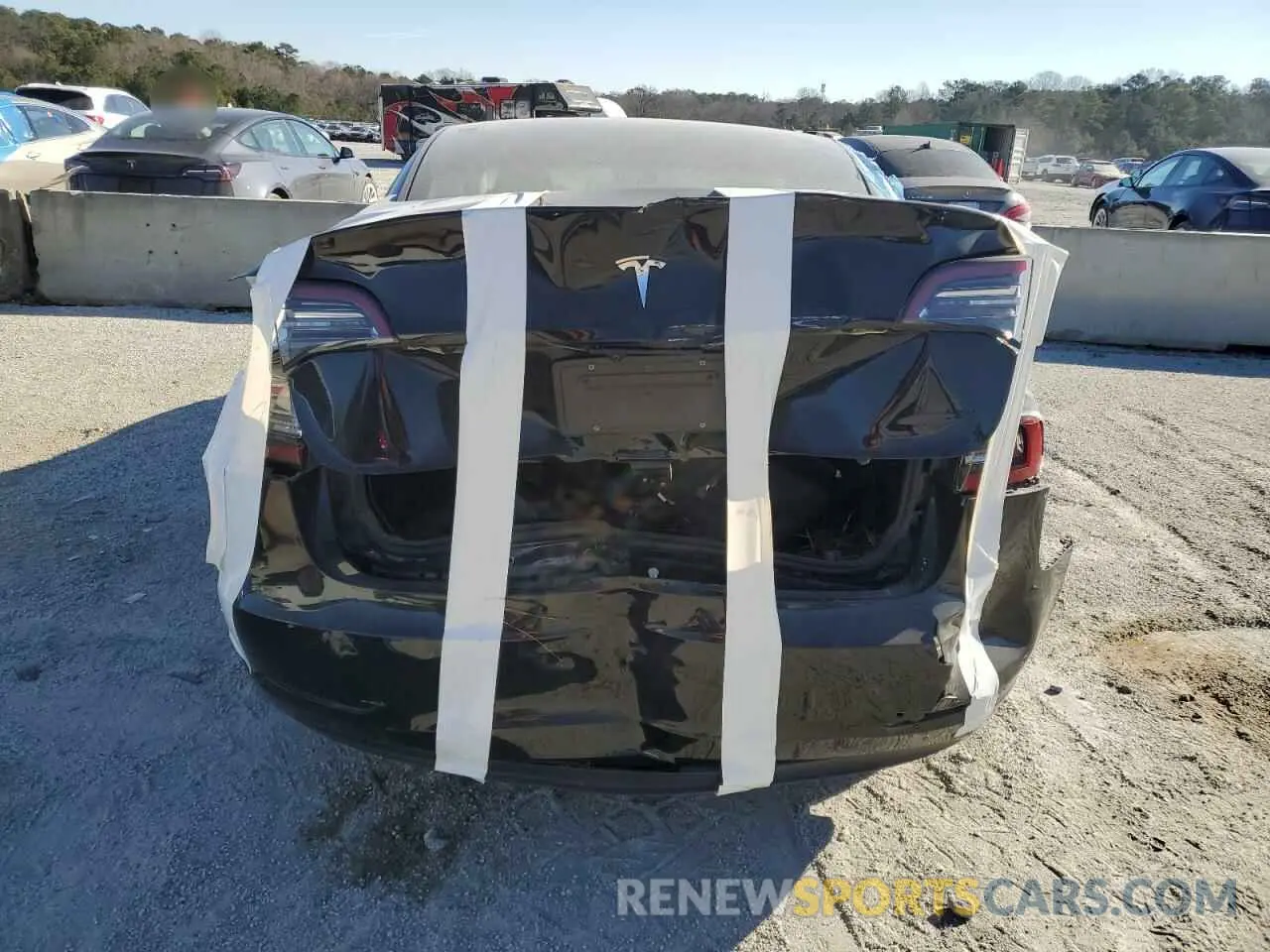 6 fotografías del automóvil dañado 5YJ3E1EA7PF437124 TESLA MODEL 3 2023