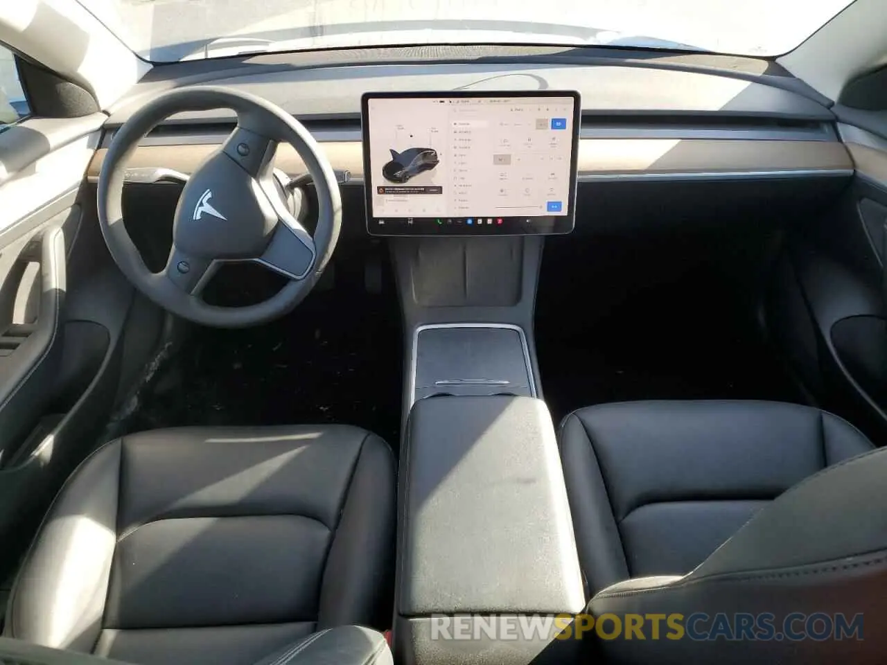 8 fotografías del automóvil dañado 5YJ3E1EA7PF437124 TESLA MODEL 3 2023
