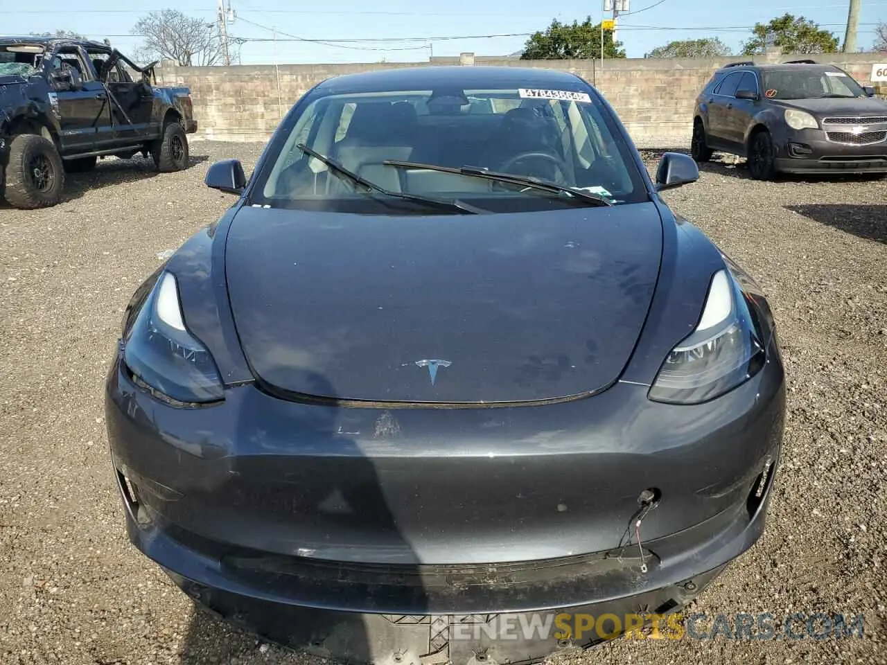 5 fotografías del automóvil dañado 5YJ3E1EA7PF449127 TESLA MODEL 3 2023