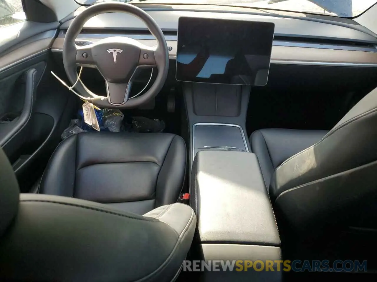 8 fotografías del automóvil dañado 5YJ3E1EA7PF449127 TESLA MODEL 3 2023