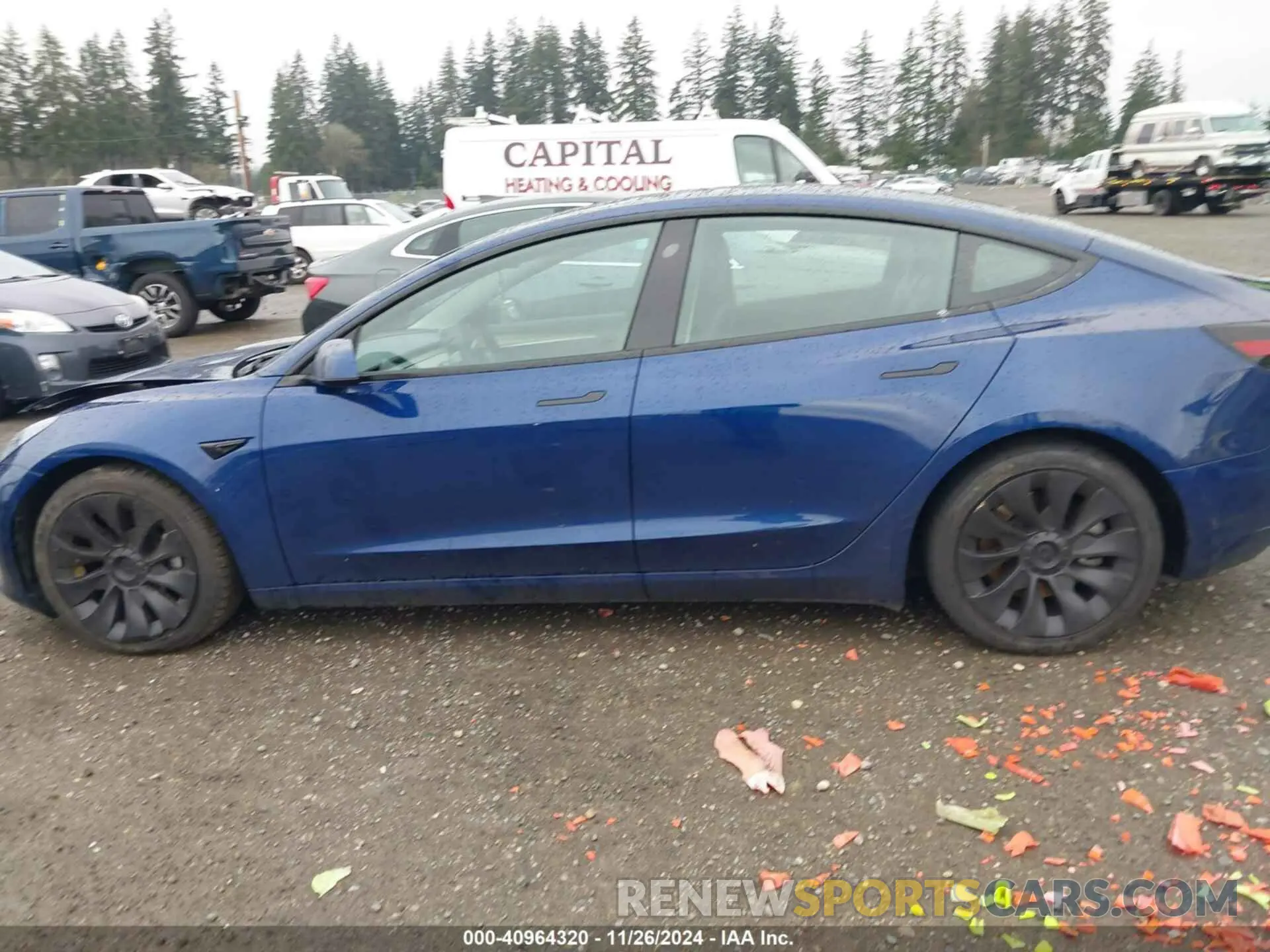 14 fotografías del automóvil dañado 5YJ3E1EA7PF449533 TESLA MODEL 3 2023