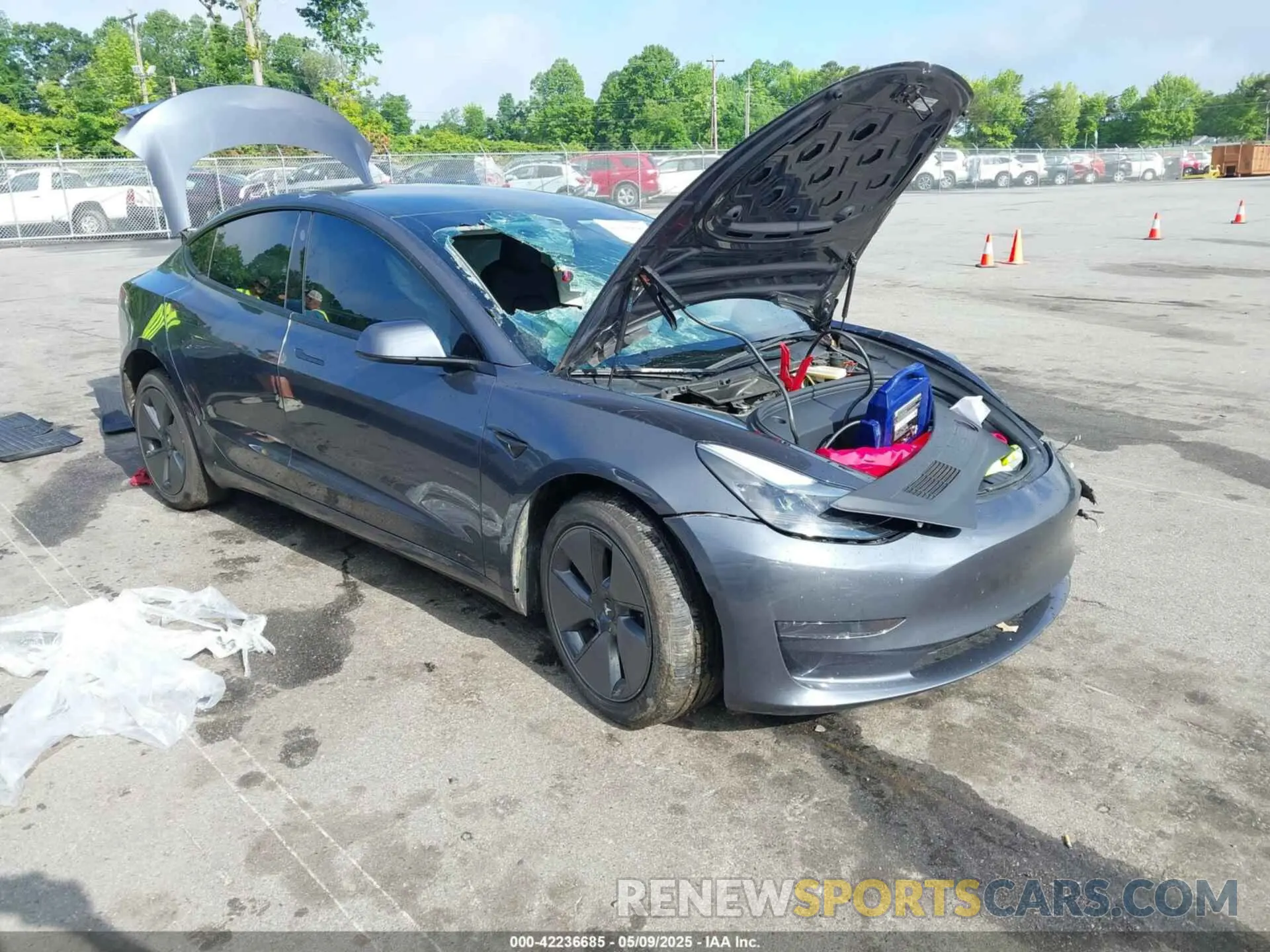 1 fotografías del automóvil dañado 5YJ3E1EA7PF457891 TESLA MODEL 3 2023