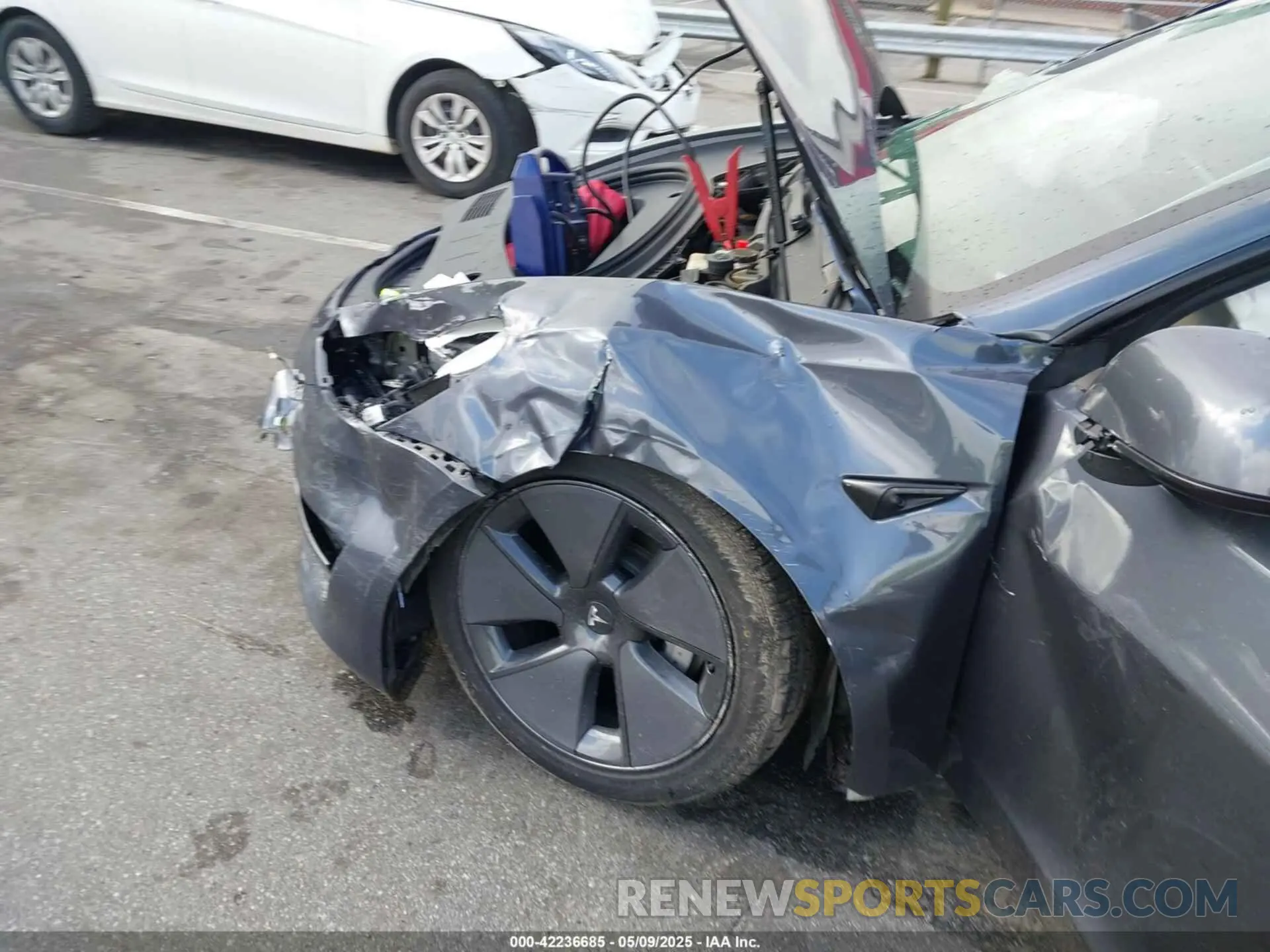 6 fotografías del automóvil dañado 5YJ3E1EA7PF457891 TESLA MODEL 3 2023