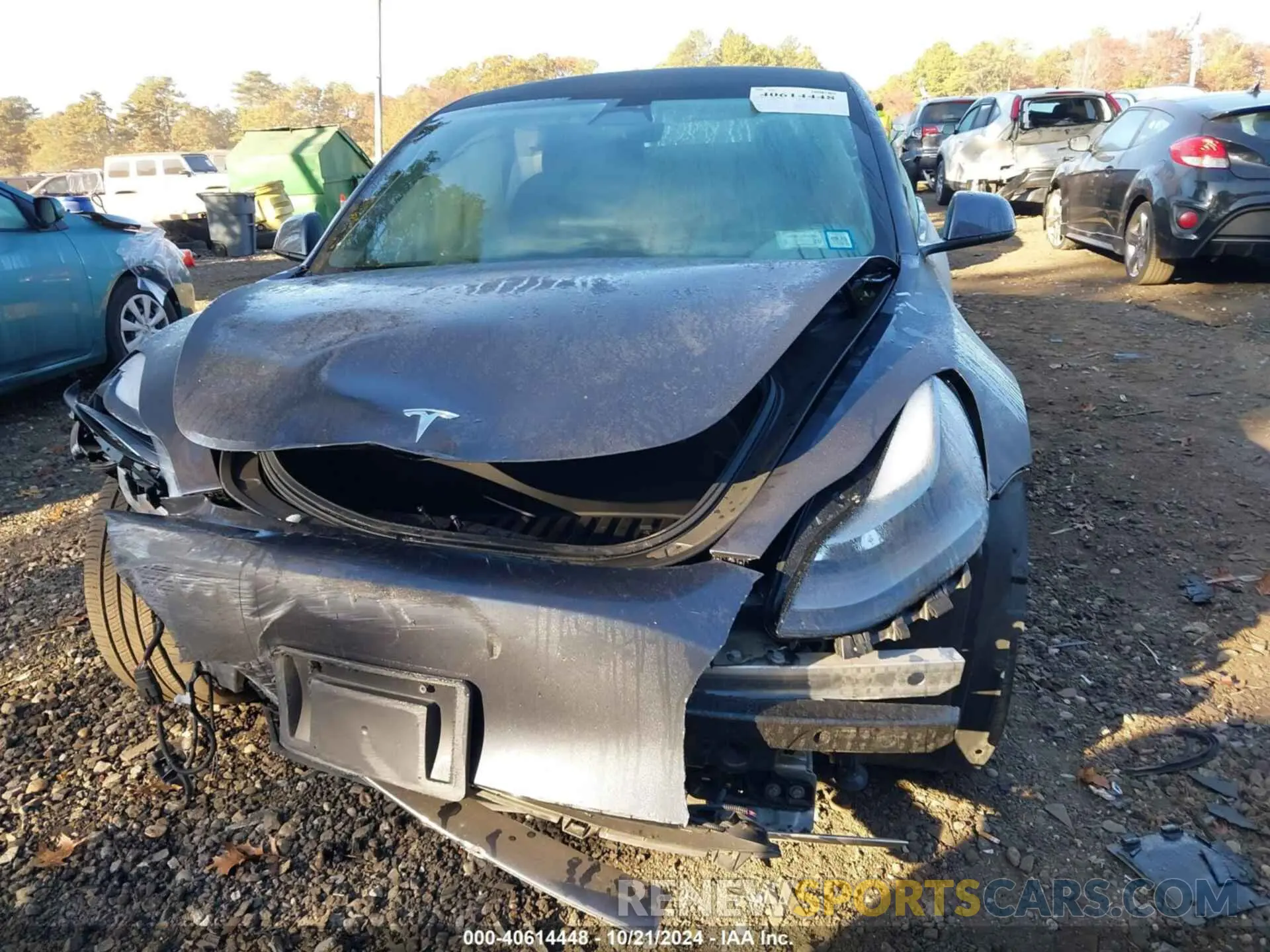 11 fotografías del automóvil dañado 5YJ3E1EA7PF458006 TESLA MODEL 3 2023