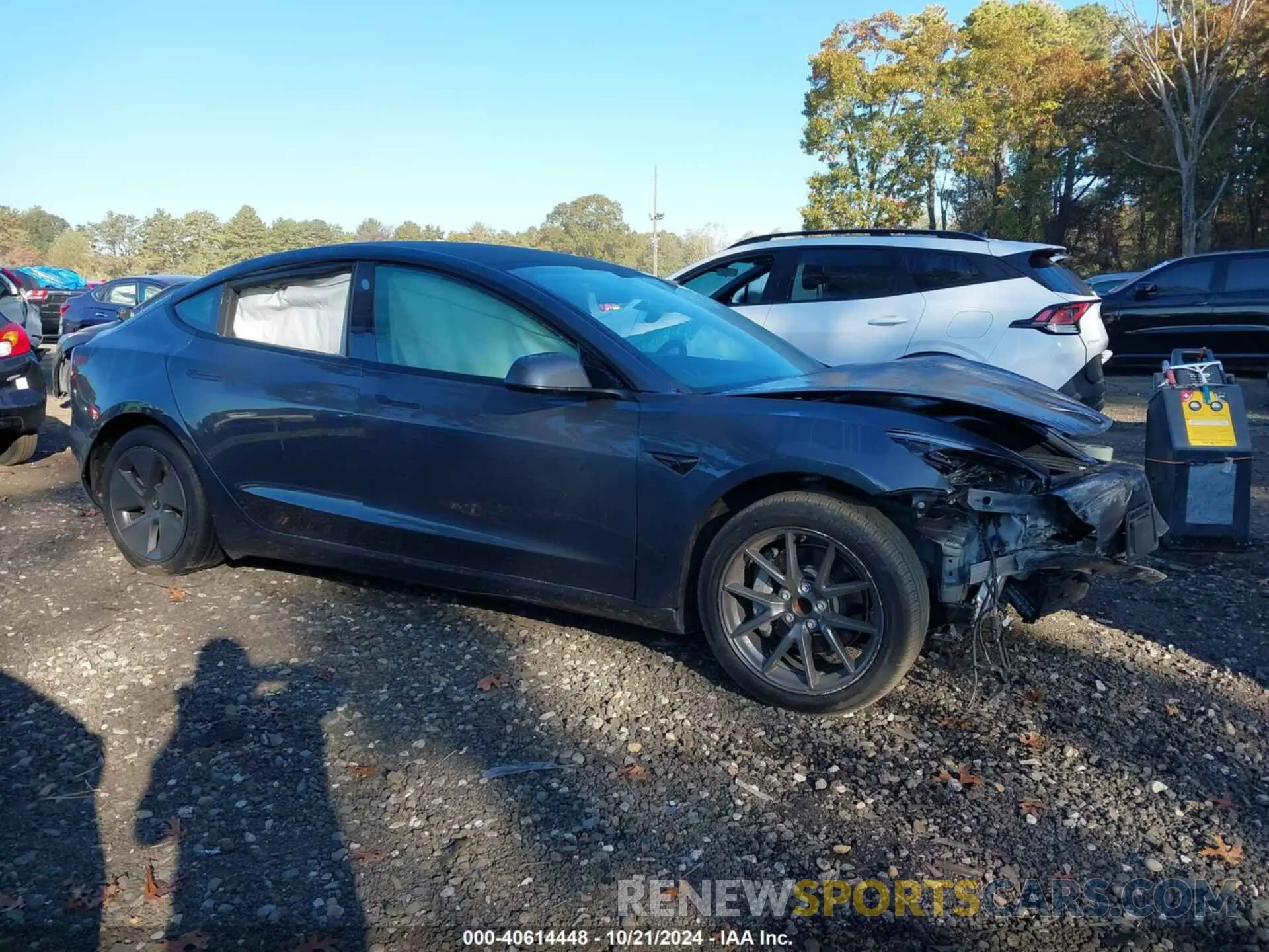 12 fotografías del automóvil dañado 5YJ3E1EA7PF458006 TESLA MODEL 3 2023