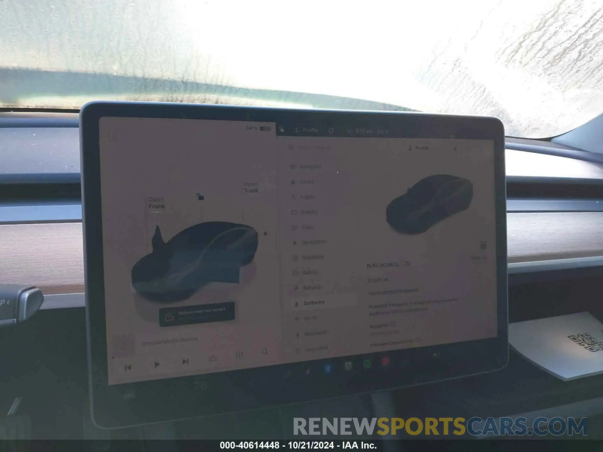 17 fotografías del automóvil dañado 5YJ3E1EA7PF458006 TESLA MODEL 3 2023
