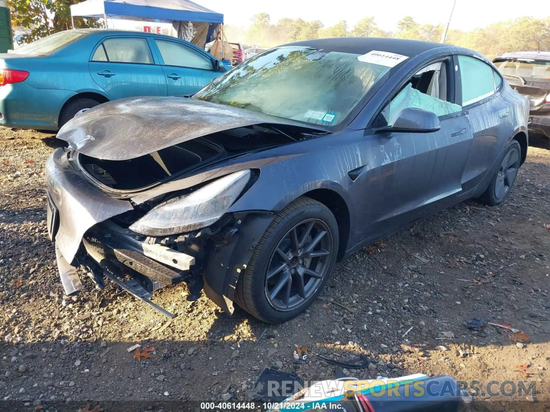 6 fotografías del automóvil dañado 5YJ3E1EA7PF458006 TESLA MODEL 3 2023