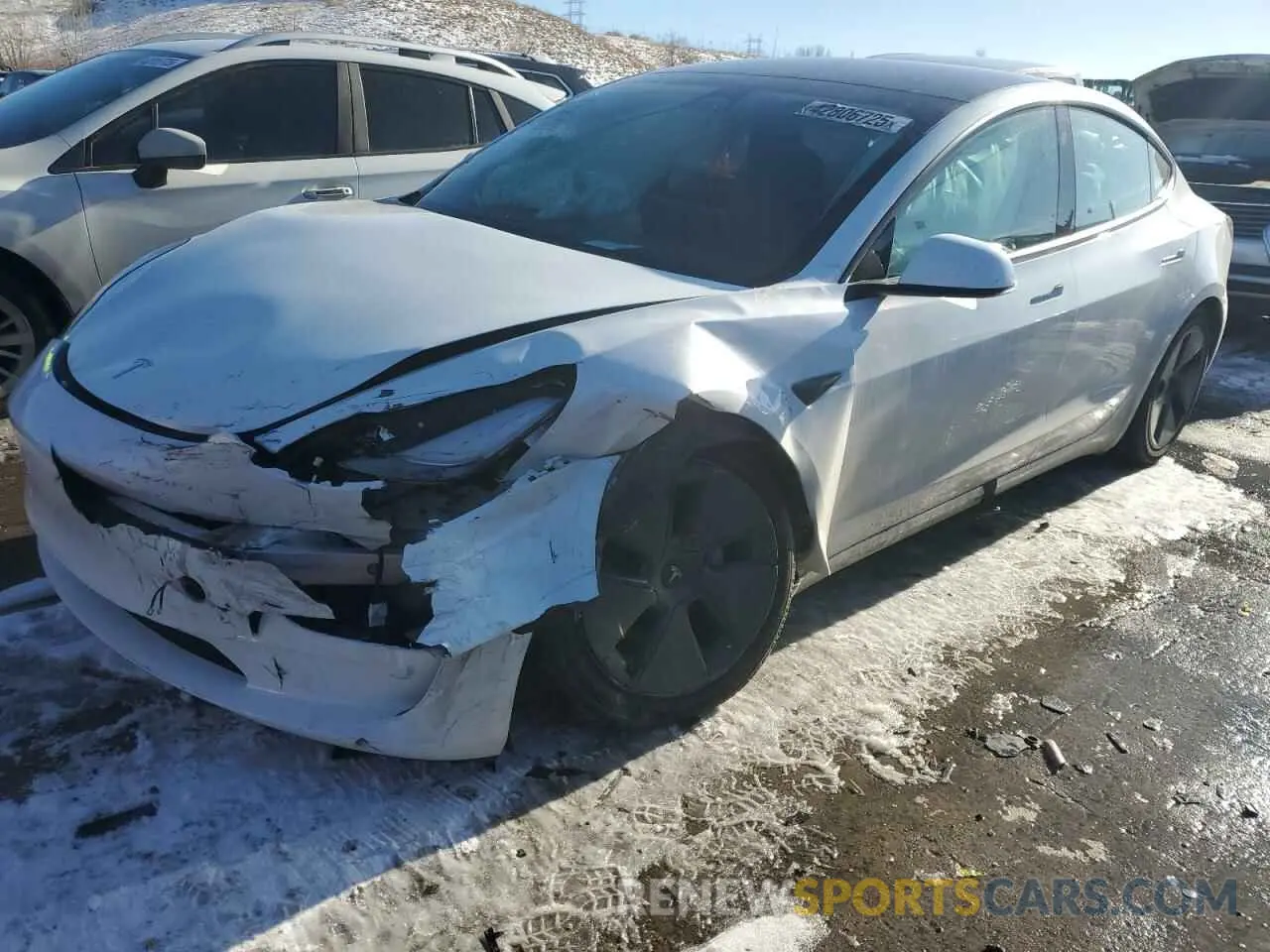 1 fotografías del automóvil dañado 5YJ3E1EA7PF491393 TESLA MODEL 3 2023