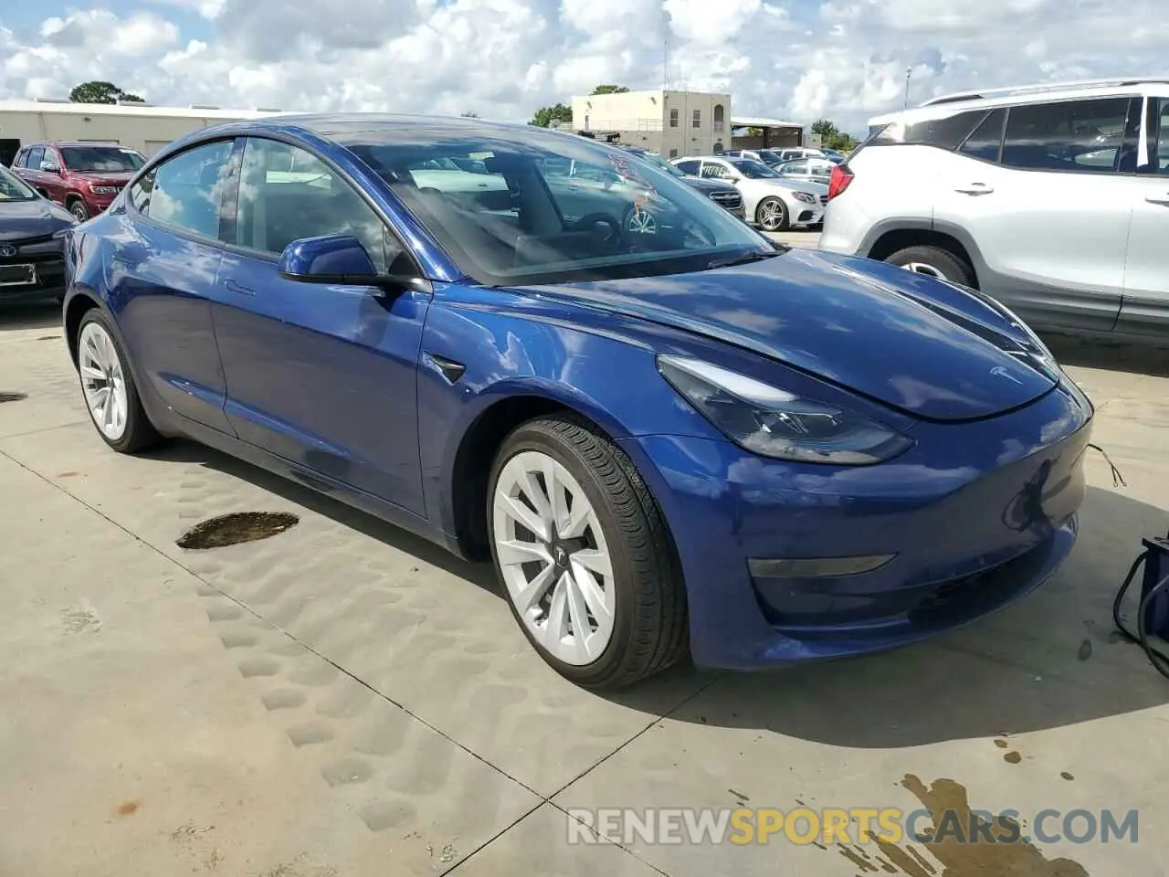 4 fotografías del automóvil dañado 5YJ3E1EA7PF493029 TESLA MODEL 3 2023