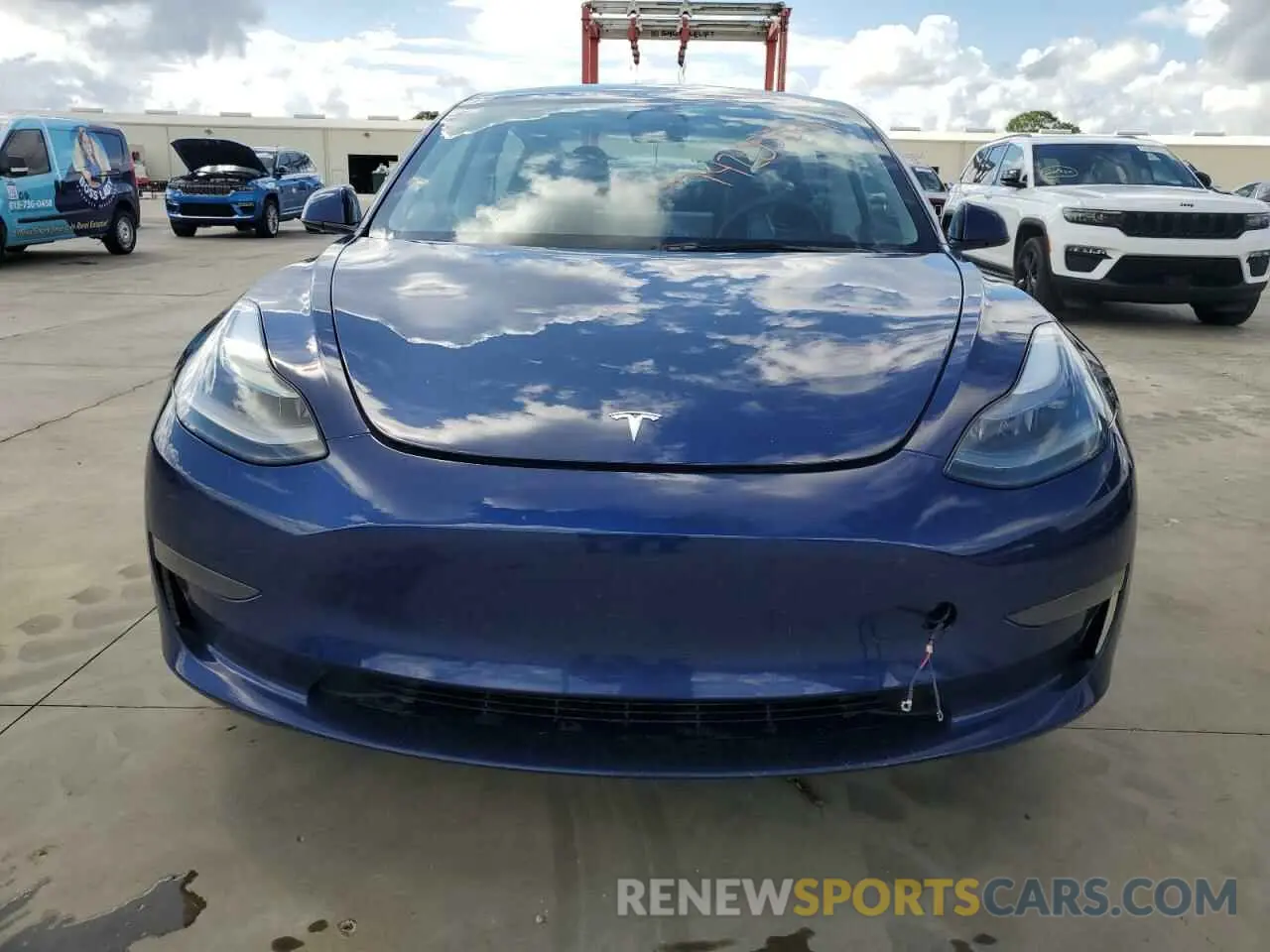 5 fotografías del automóvil dañado 5YJ3E1EA7PF493029 TESLA MODEL 3 2023