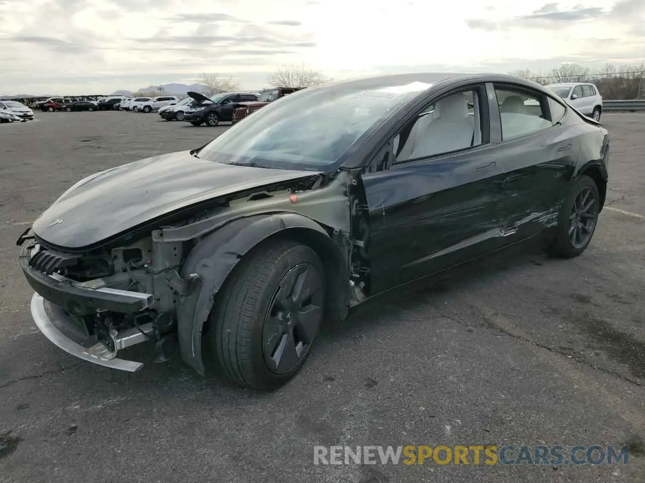 1 fotografías del automóvil dañado 5YJ3E1EA7PF502831 TESLA MODEL 3 2023