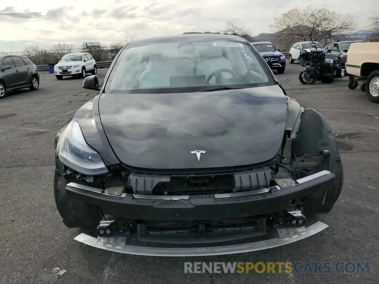 5 fotografías del automóvil dañado 5YJ3E1EA7PF502831 TESLA MODEL 3 2023