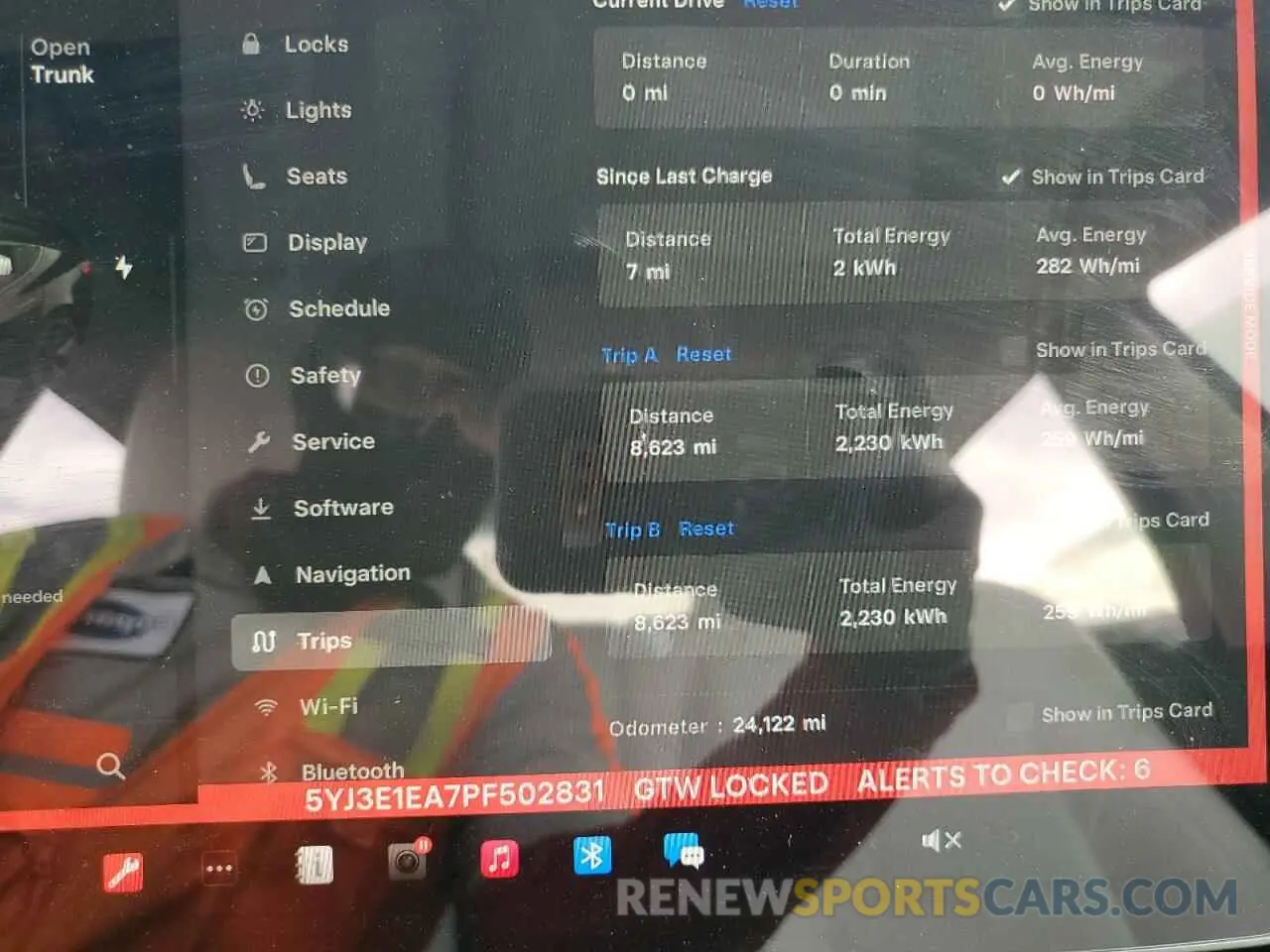 9 fotografías del automóvil dañado 5YJ3E1EA7PF502831 TESLA MODEL 3 2023