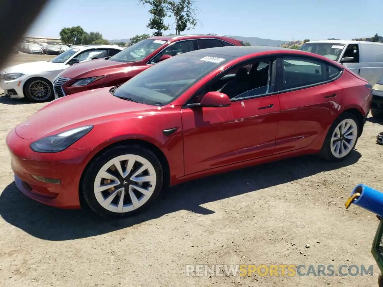 1 fotografías del automóvil dañado 5YJ3E1EA7PF516809 TESLA MODEL 3 2023