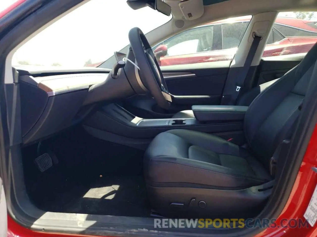 7 fotografías del automóvil dañado 5YJ3E1EA7PF516809 TESLA MODEL 3 2023