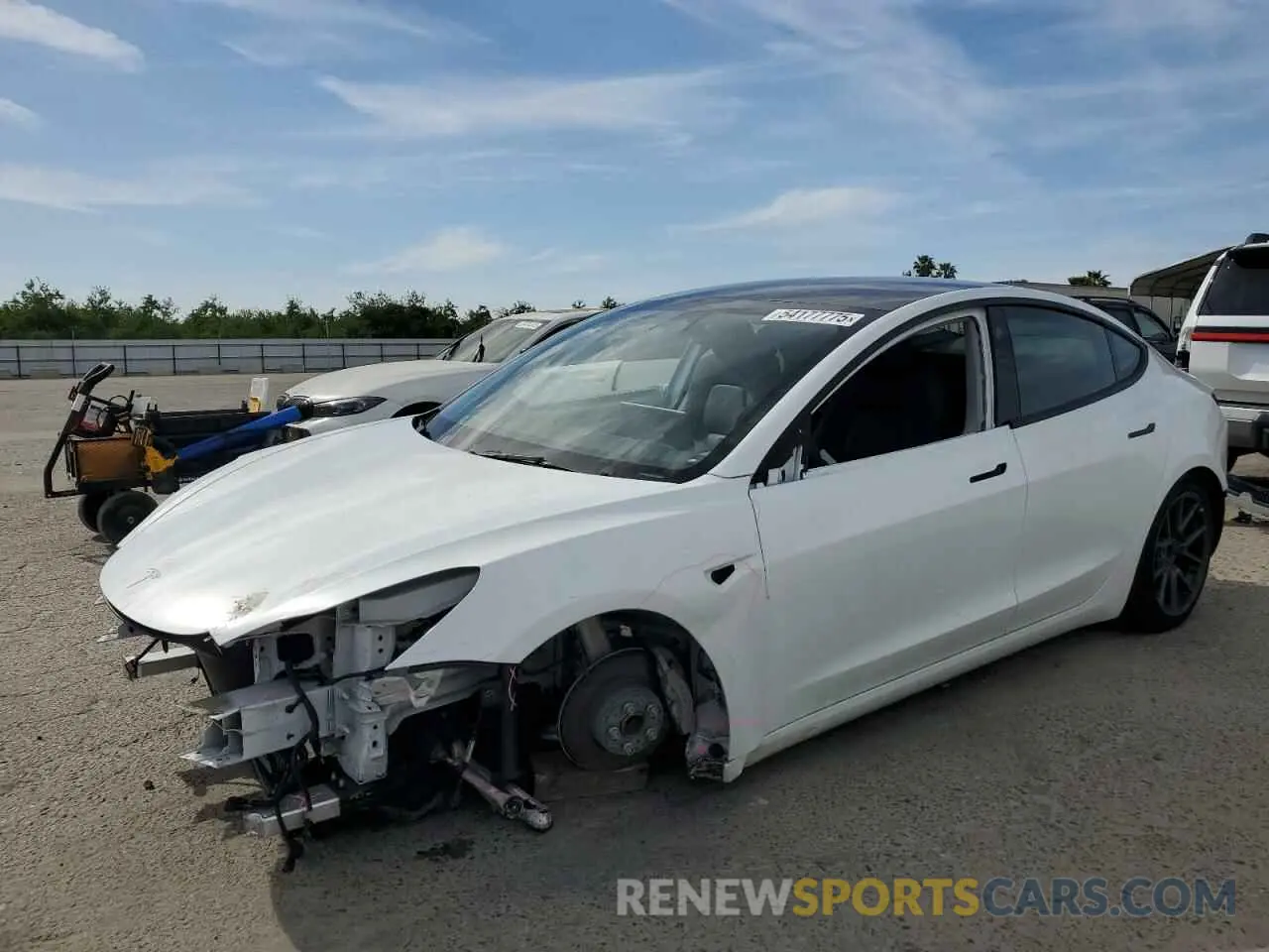 1 fotografías del automóvil dañado 5YJ3E1EA7PF546974 TESLA MODEL 3 2023