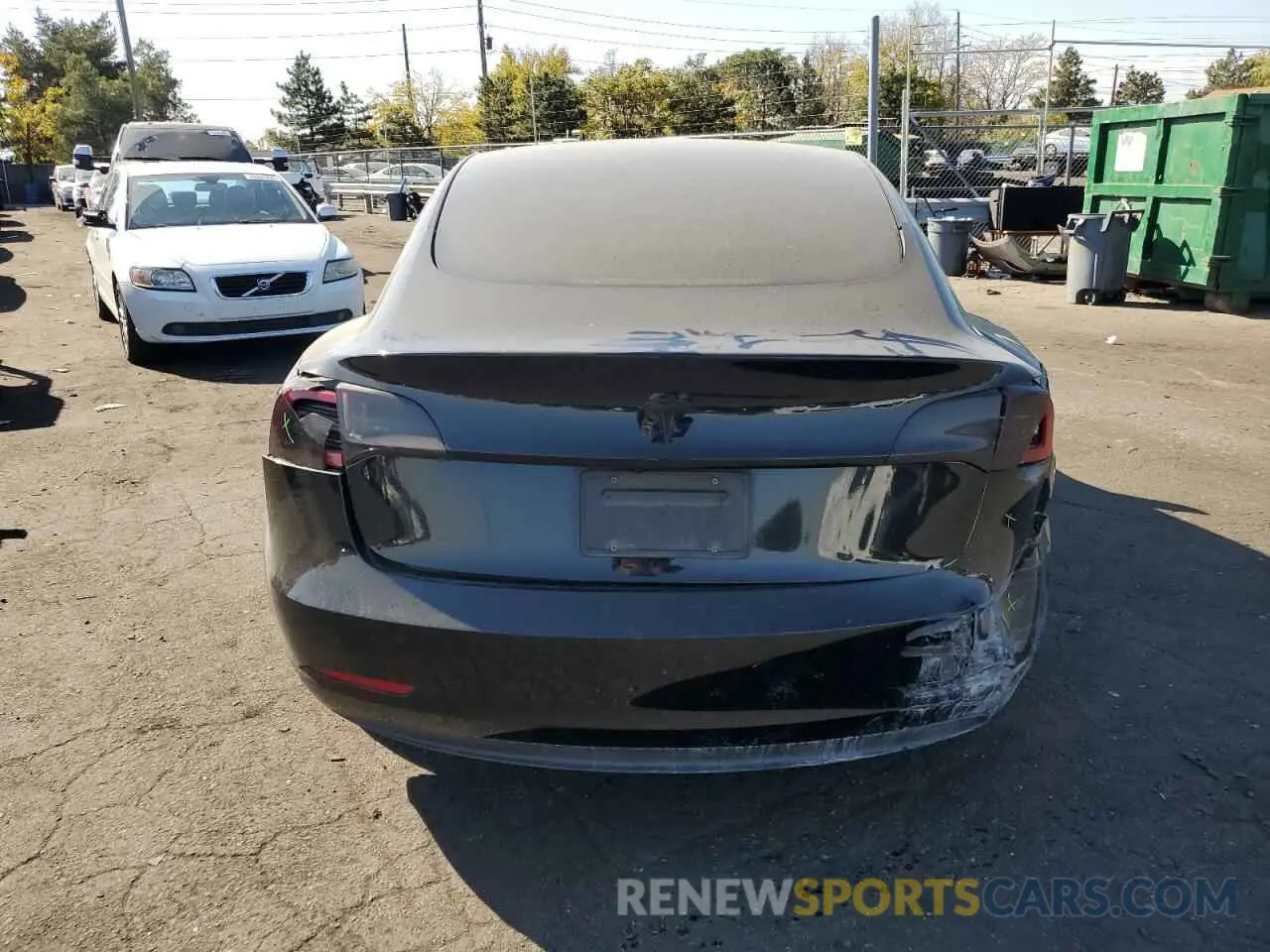 6 fotografías del automóvil dañado 5YJ3E1EA7PF555870 TESLA MODEL 3 2023