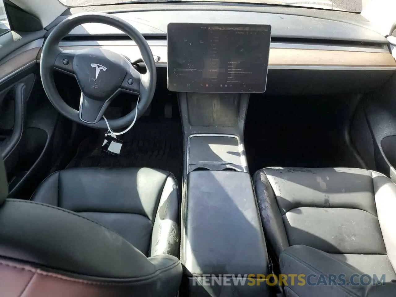 8 fotografías del automóvil dañado 5YJ3E1EA7PF555870 TESLA MODEL 3 2023