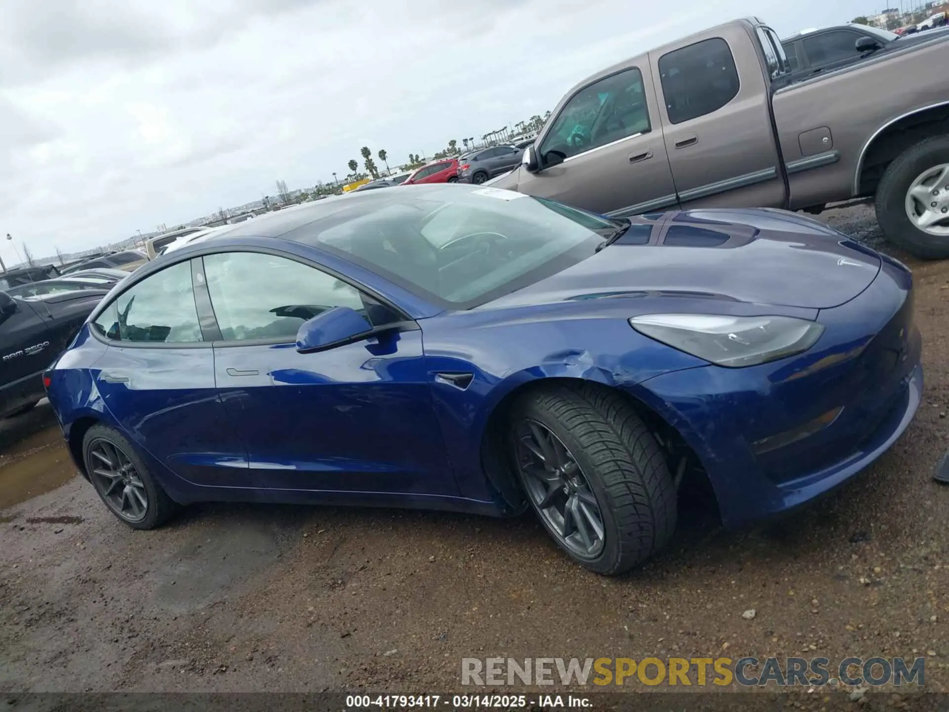 14 fotografías del automóvil dañado 5YJ3E1EA7PF560888 TESLA MODEL 3 2023
