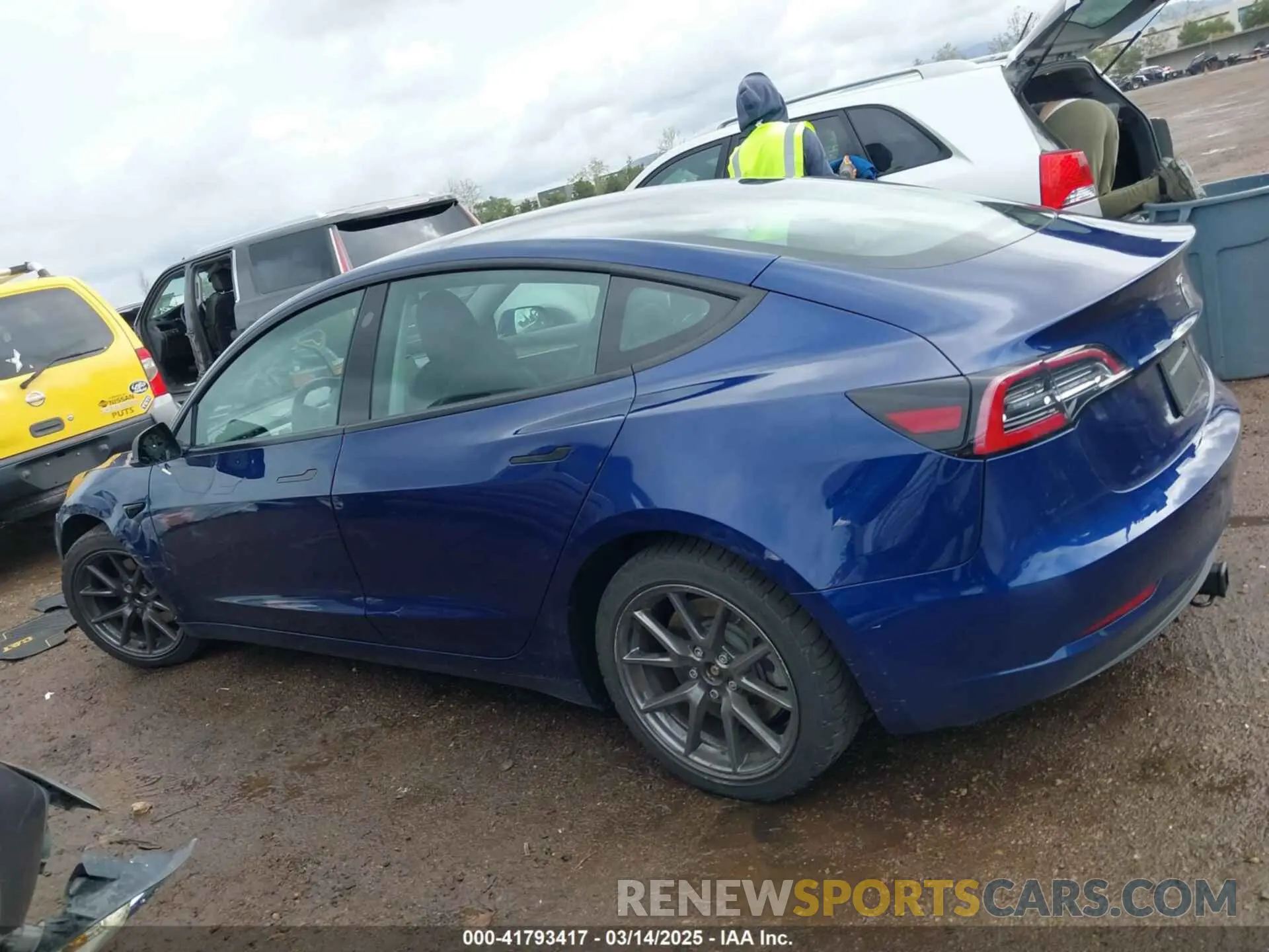 15 fotografías del automóvil dañado 5YJ3E1EA7PF560888 TESLA MODEL 3 2023
