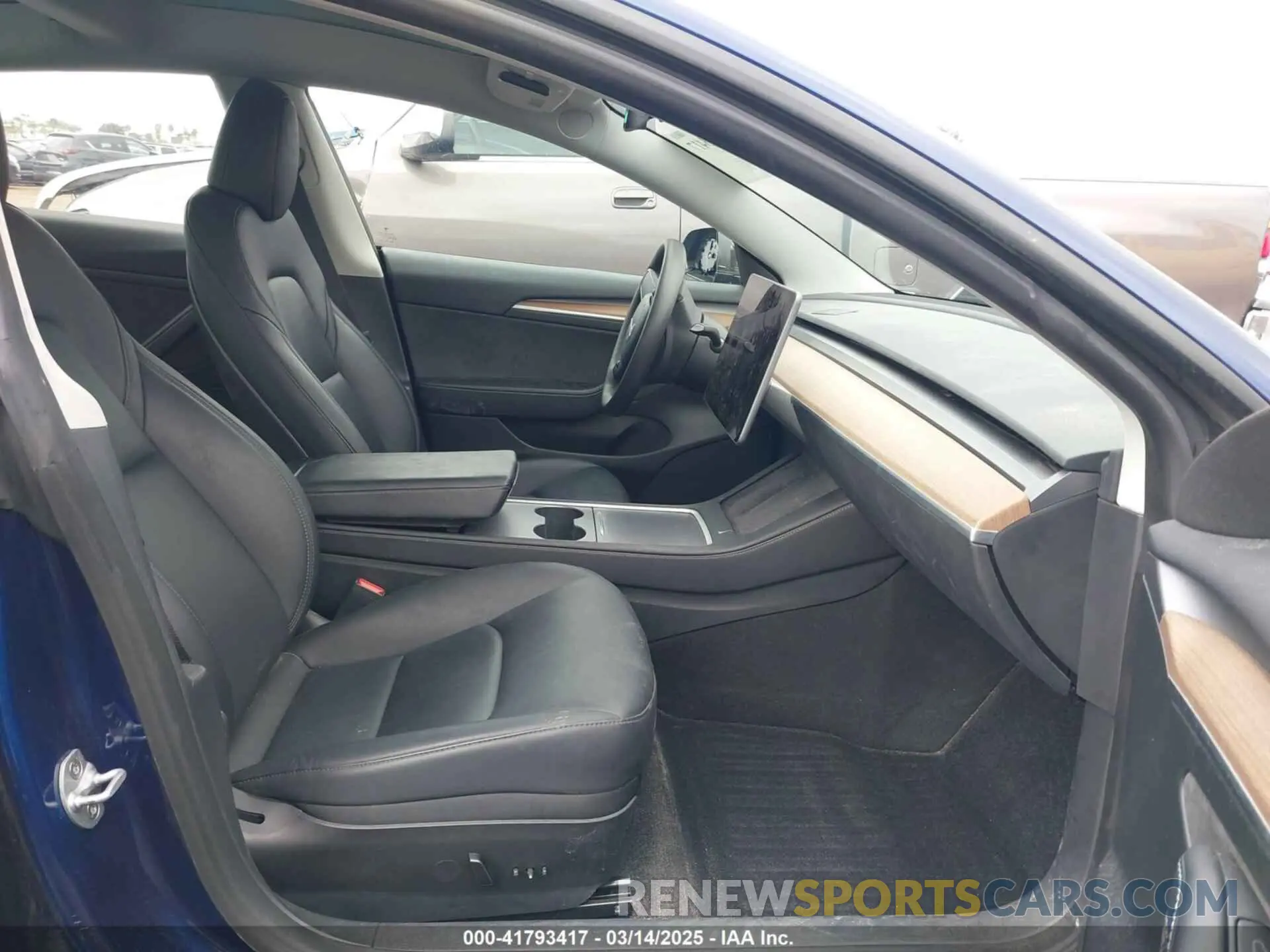 5 fotografías del automóvil dañado 5YJ3E1EA7PF560888 TESLA MODEL 3 2023