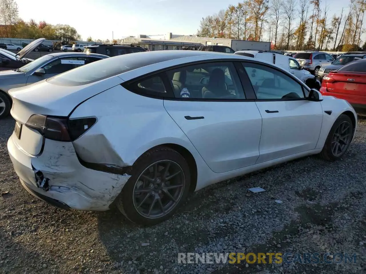 3 fotografías del automóvil dañado 5YJ3E1EA7PF562768 TESLA MODEL 3 2023