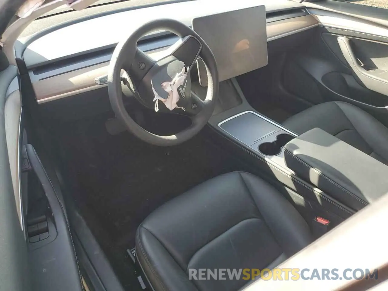 8 fotografías del automóvil dañado 5YJ3E1EA7PF563497 TESLA MODEL 3 2023