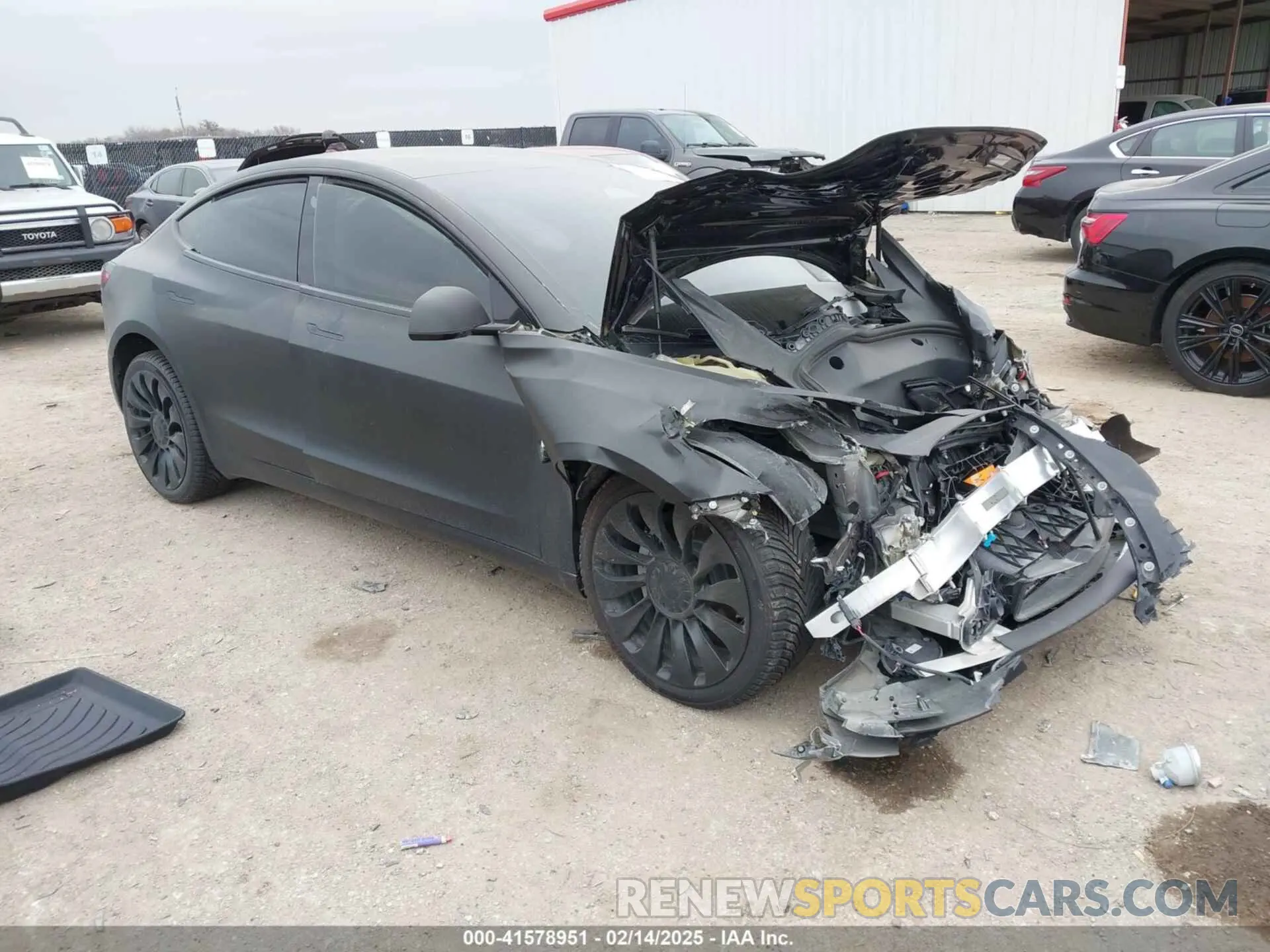 1 fotografías del automóvil dañado 5YJ3E1EA7PF563550 TESLA MODEL 3 2023