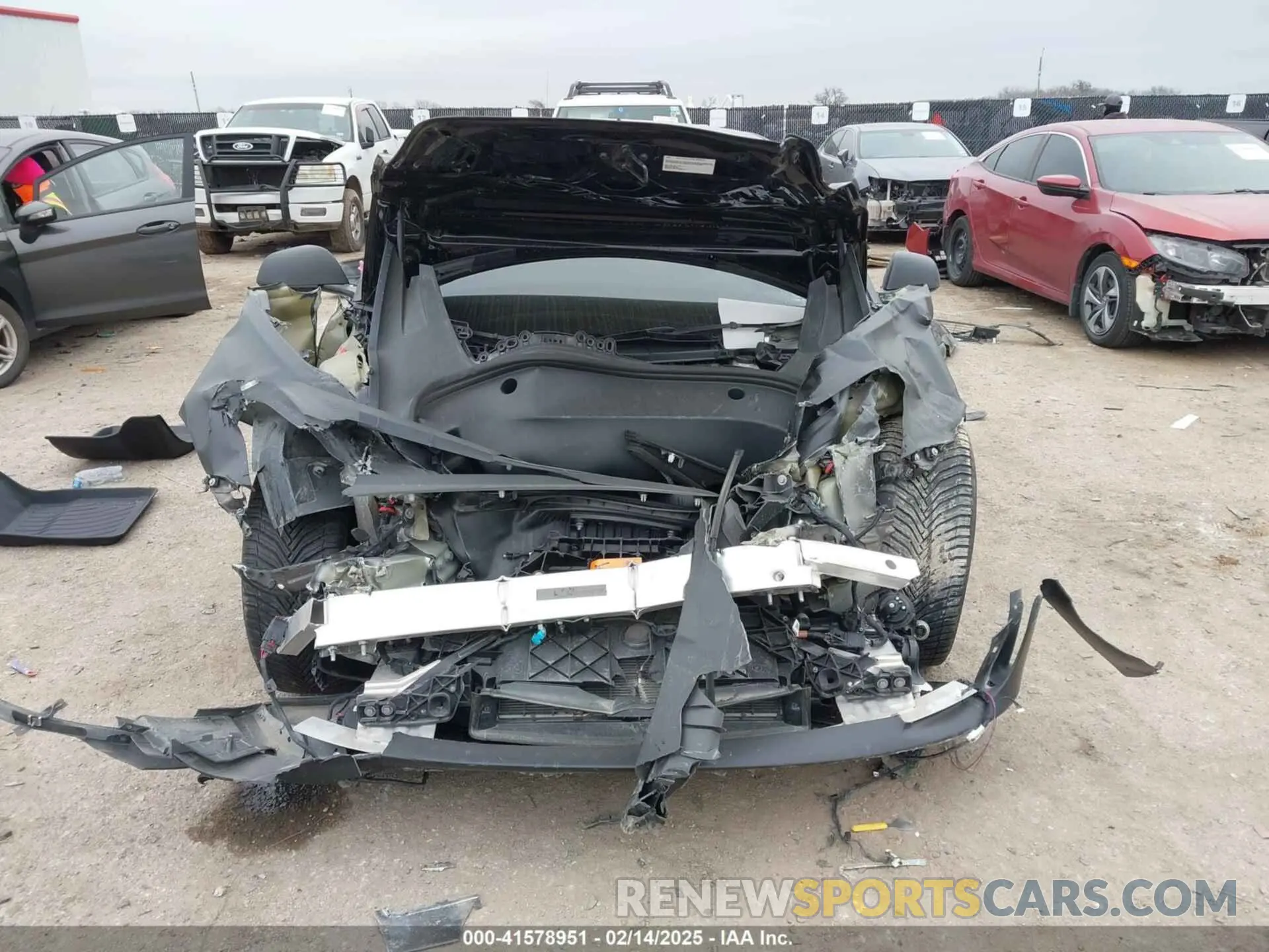 12 fotografías del automóvil dañado 5YJ3E1EA7PF563550 TESLA MODEL 3 2023
