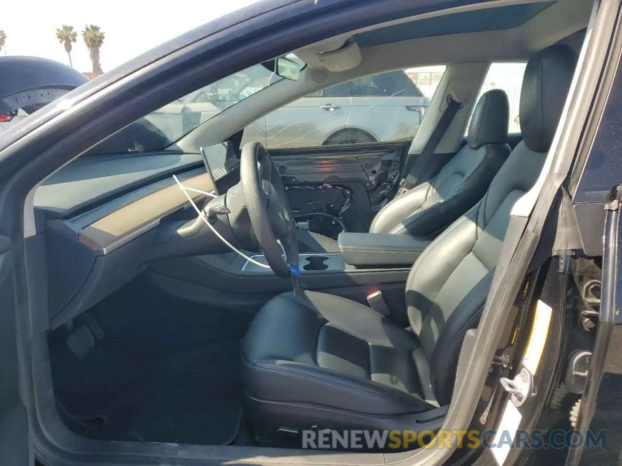 7 fotografías del automóvil dañado 5YJ3E1EA7PF576816 TESLA MODEL 3 2023