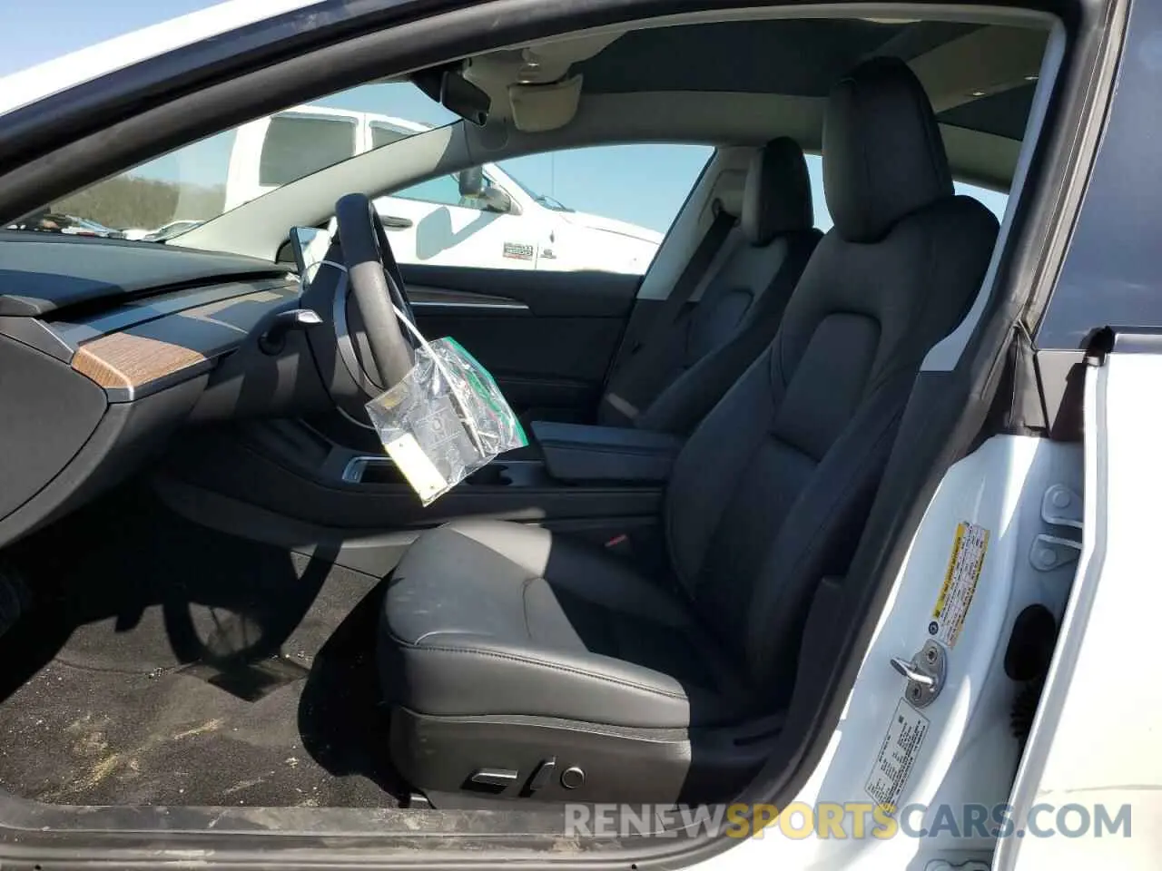 7 fotografías del automóvil dañado 5YJ3E1EA7PF578100 TESLA MODEL 3 2023