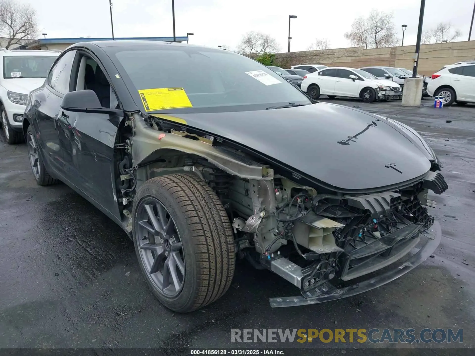 1 fotografías del automóvil dañado 5YJ3E1EA7PF587427 TESLA MODEL 3 2023