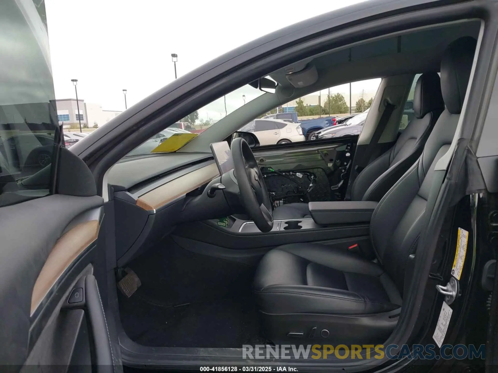 5 fotografías del automóvil dañado 5YJ3E1EA7PF587427 TESLA MODEL 3 2023