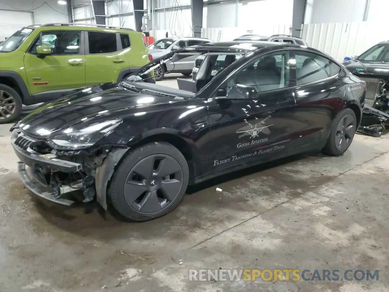 1 fotografías del automóvil dañado 5YJ3E1EA7PF604646 TESLA MODEL 3 2023
