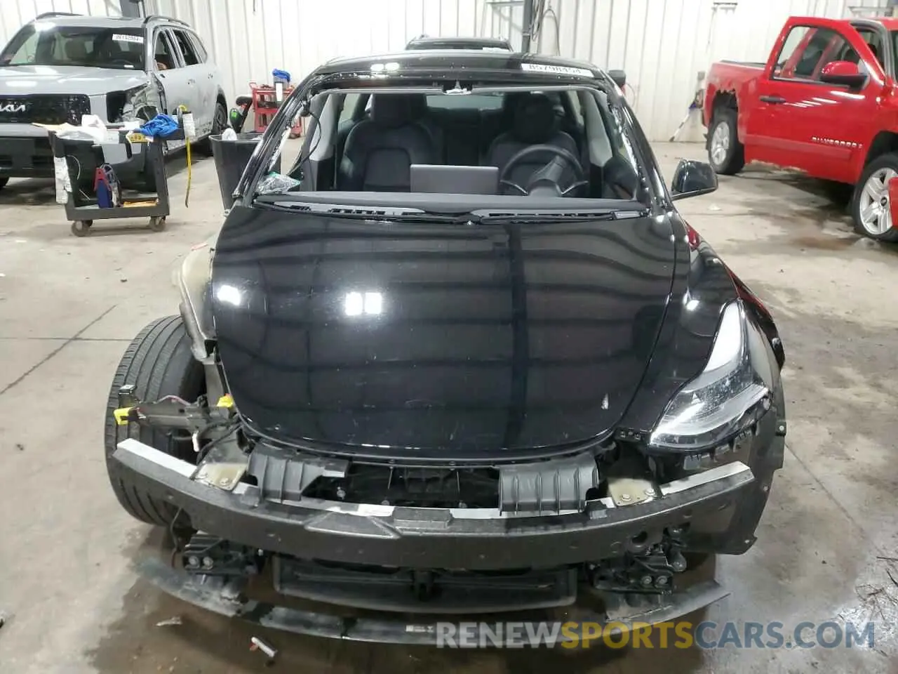 5 fotografías del automóvil dañado 5YJ3E1EA7PF604646 TESLA MODEL 3 2023