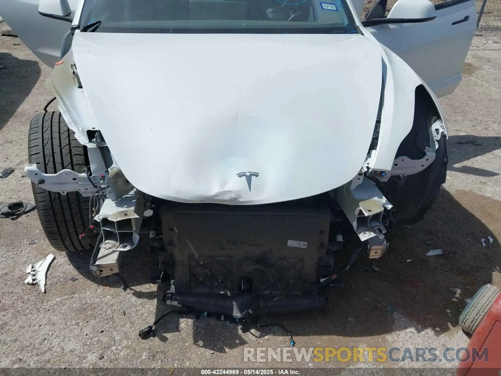 6 fotografías del automóvil dañado 5YJ3E1EA7PF607353 TESLA MODEL 3 2023