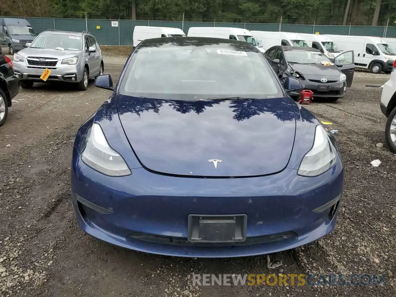 5 fotografías del automóvil dañado 5YJ3E1EA7PF610110 TESLA MODEL 3 2023