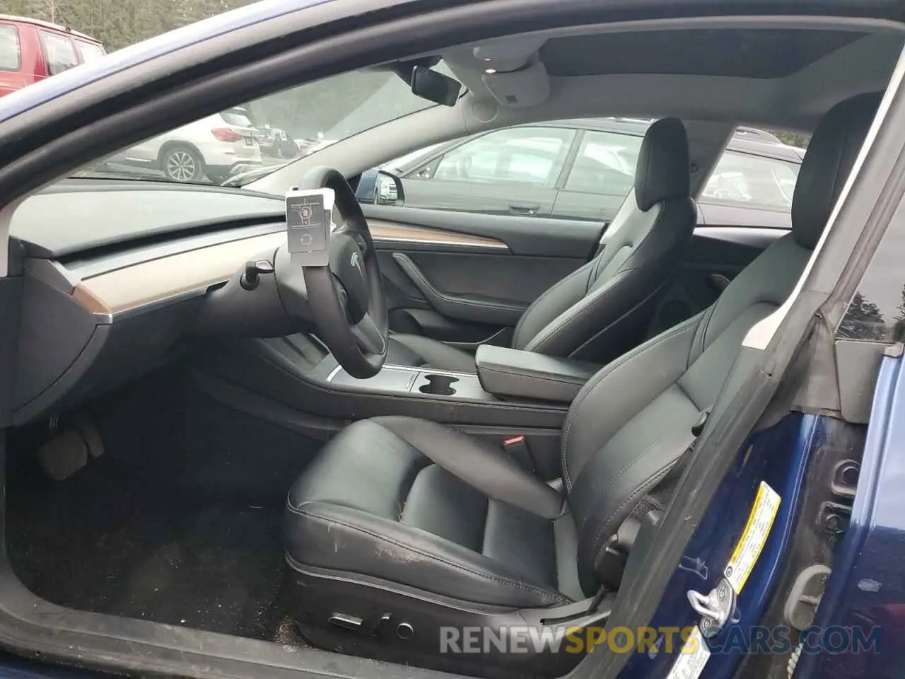 7 fotografías del automóvil dañado 5YJ3E1EA7PF610110 TESLA MODEL 3 2023