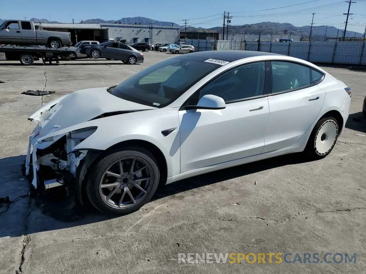 1 fotografías del automóvil dañado 5YJ3E1EA7PF612018 TESLA MODEL 3 2023