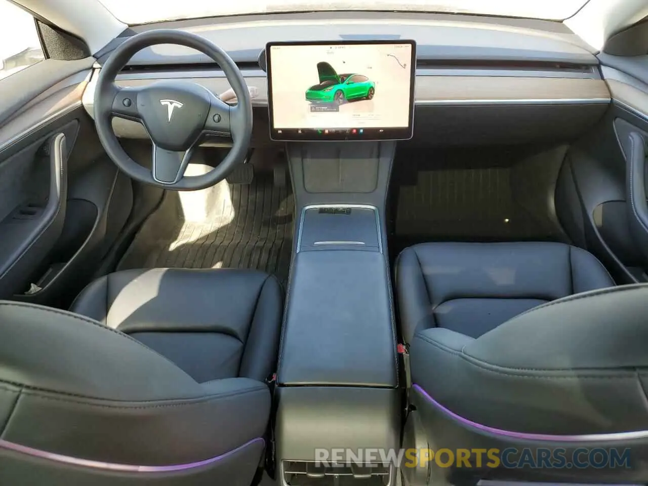 8 fotografías del automóvil dañado 5YJ3E1EA7PF612018 TESLA MODEL 3 2023